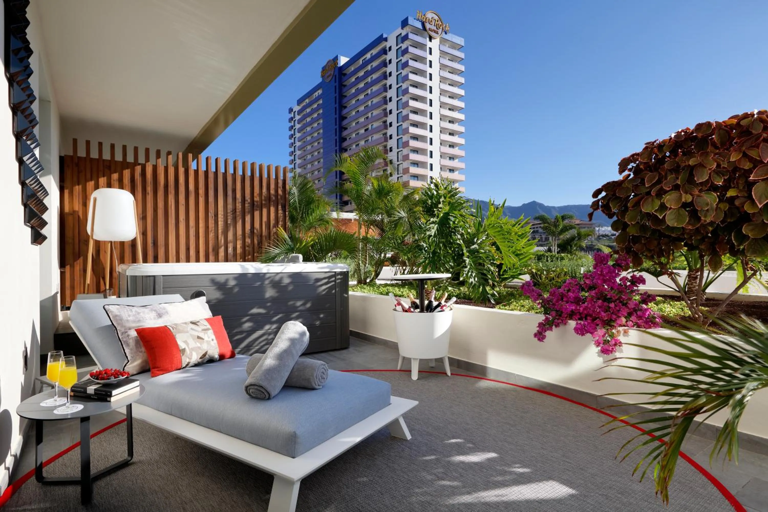 Balcony/Terrace in Hard Rock Hotel Tenerife
