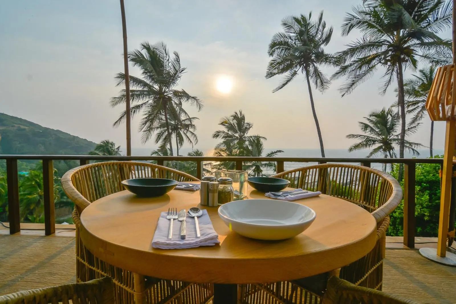 Restaurant/places to eat in Antares Beach Resort, Vagator