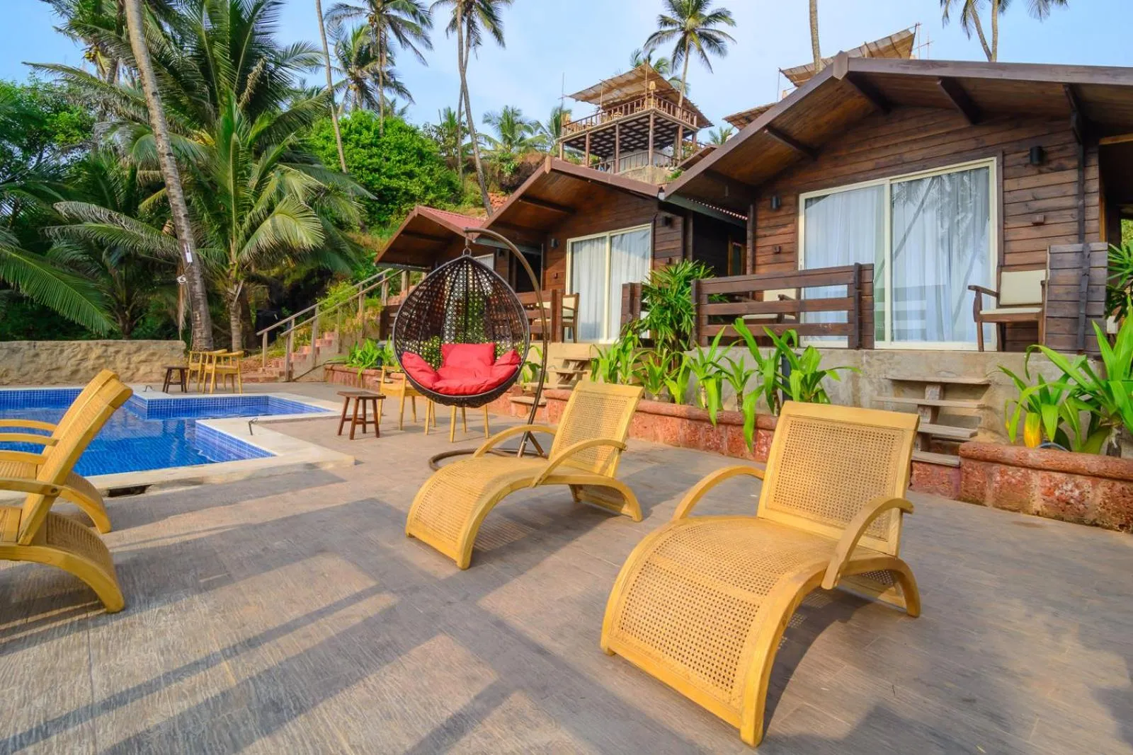 Property building, Swimming Pool in Antares Beach Resort, Vagator