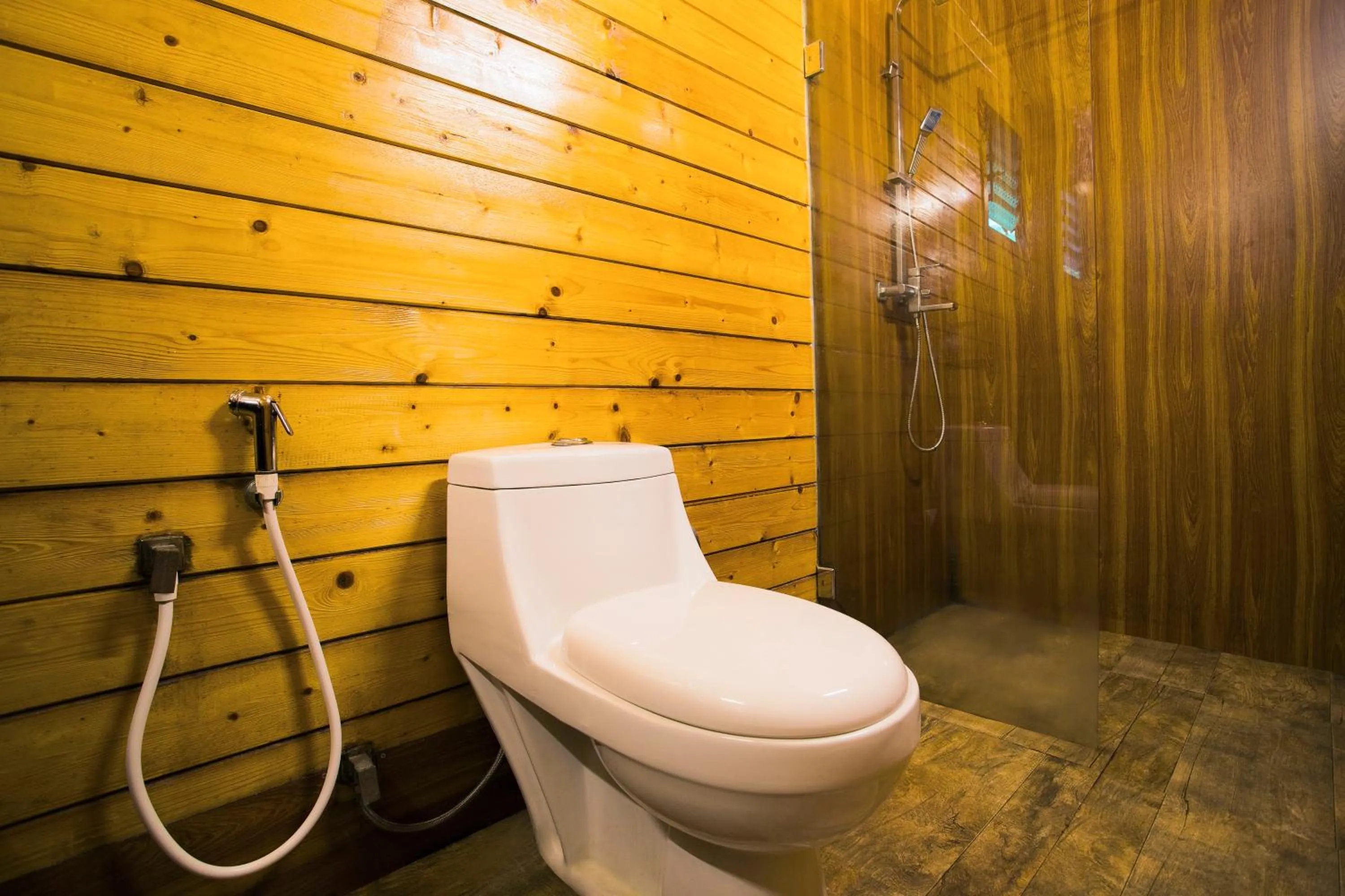 Shower, Bathroom in Antares Beach Resort, Vagator