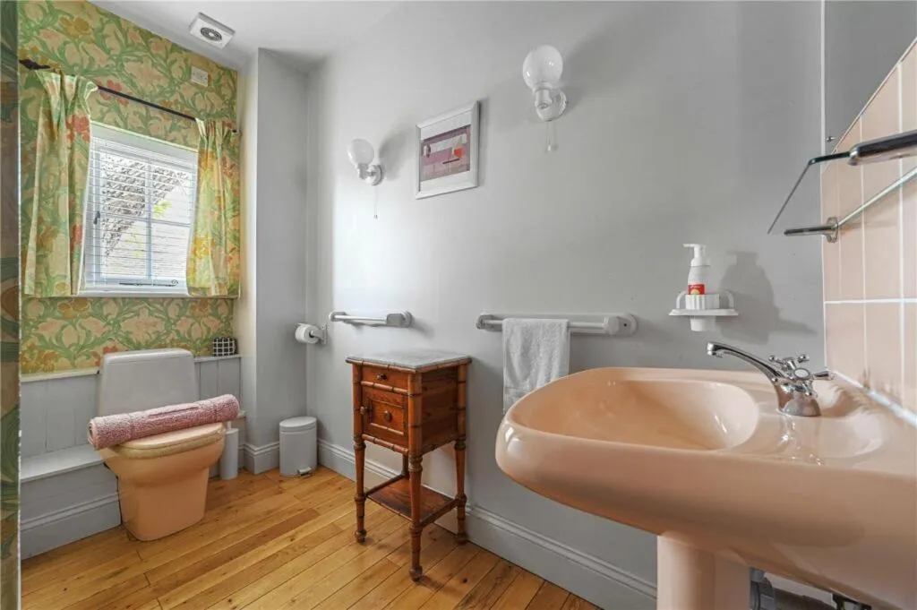Bathroom in Unique Home in Prime Location in Dedham