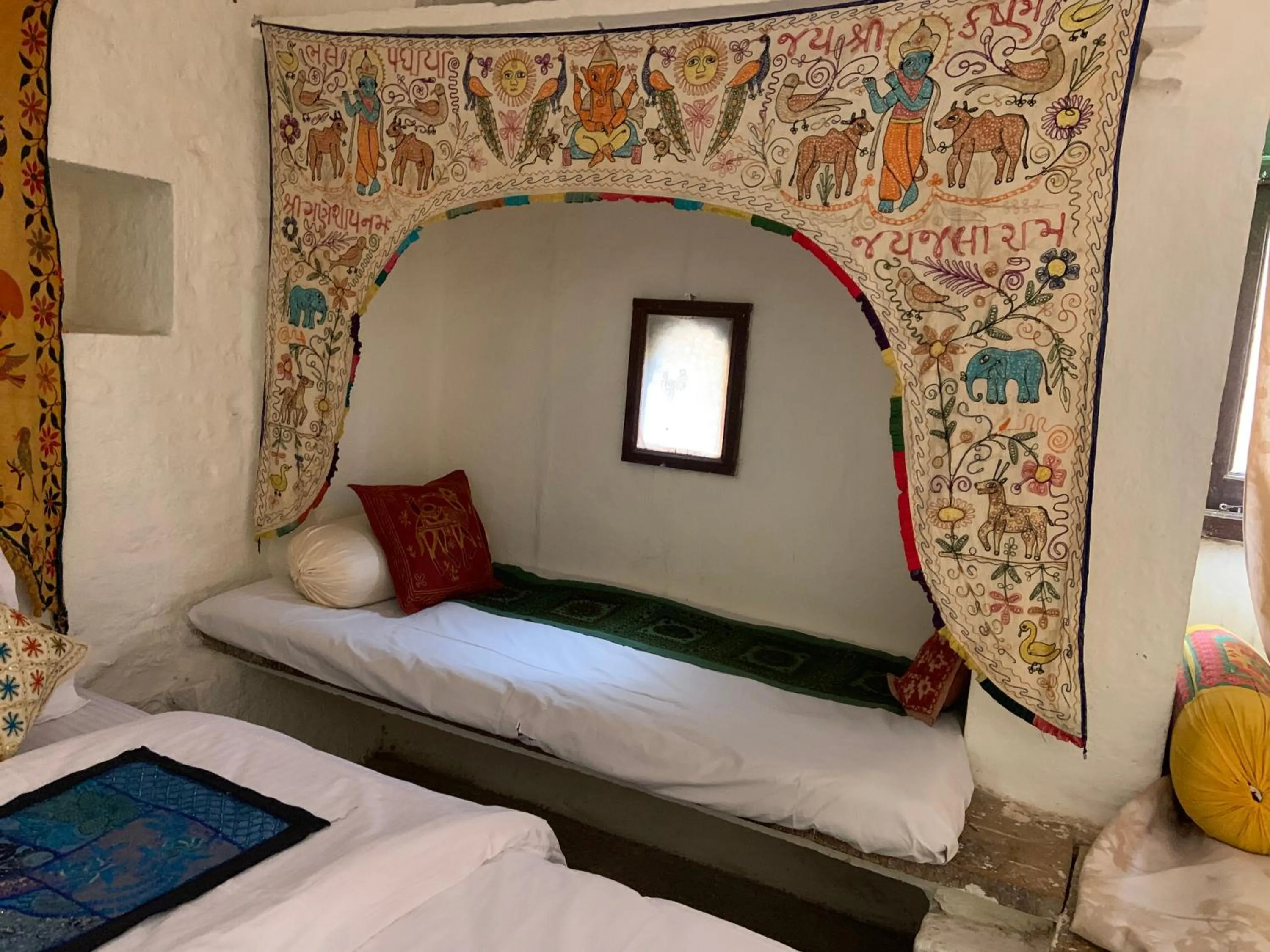 Balcony/Terrace, Bed in Shiva Guest House