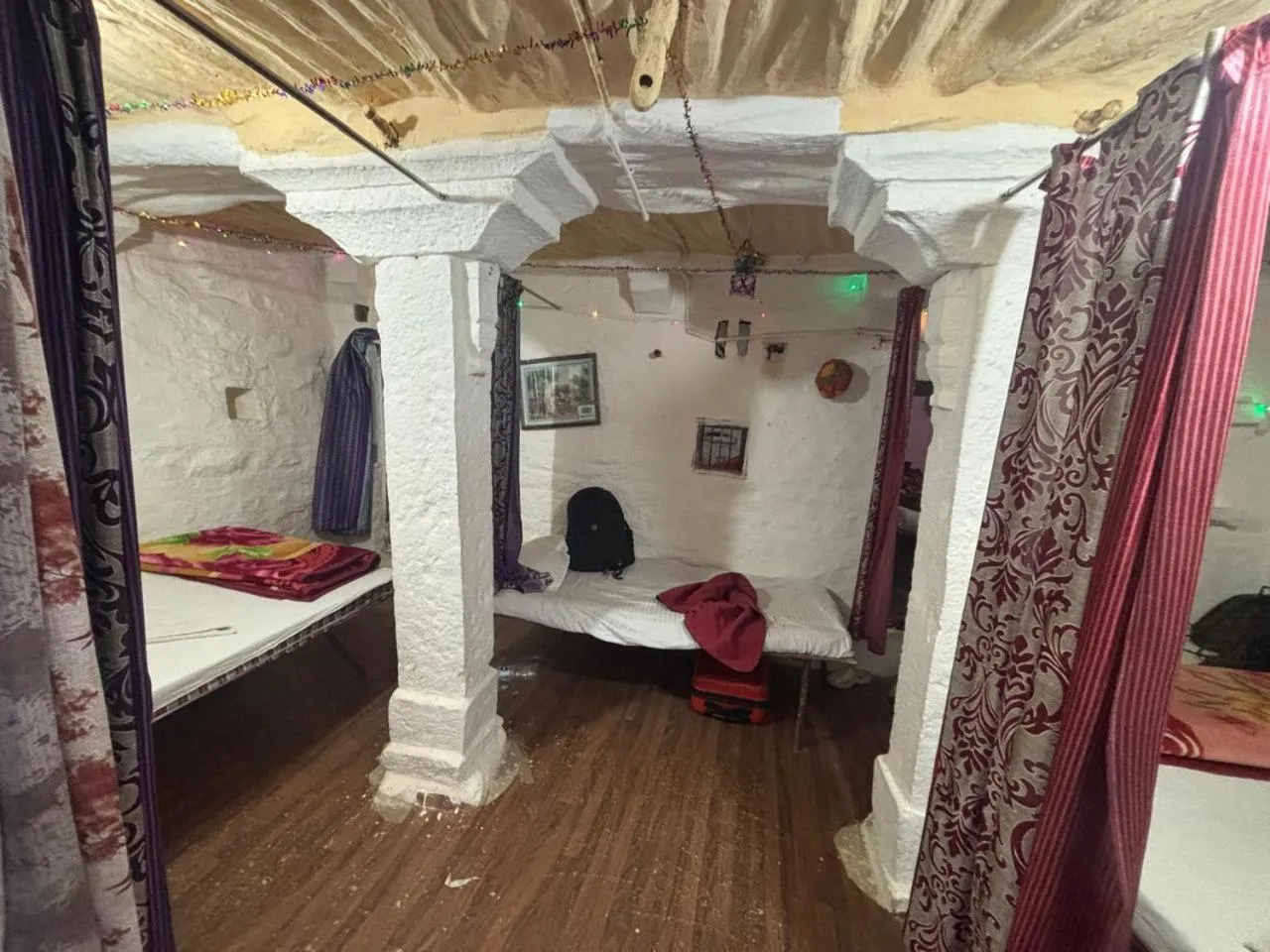 Bed in Shiva Guest House