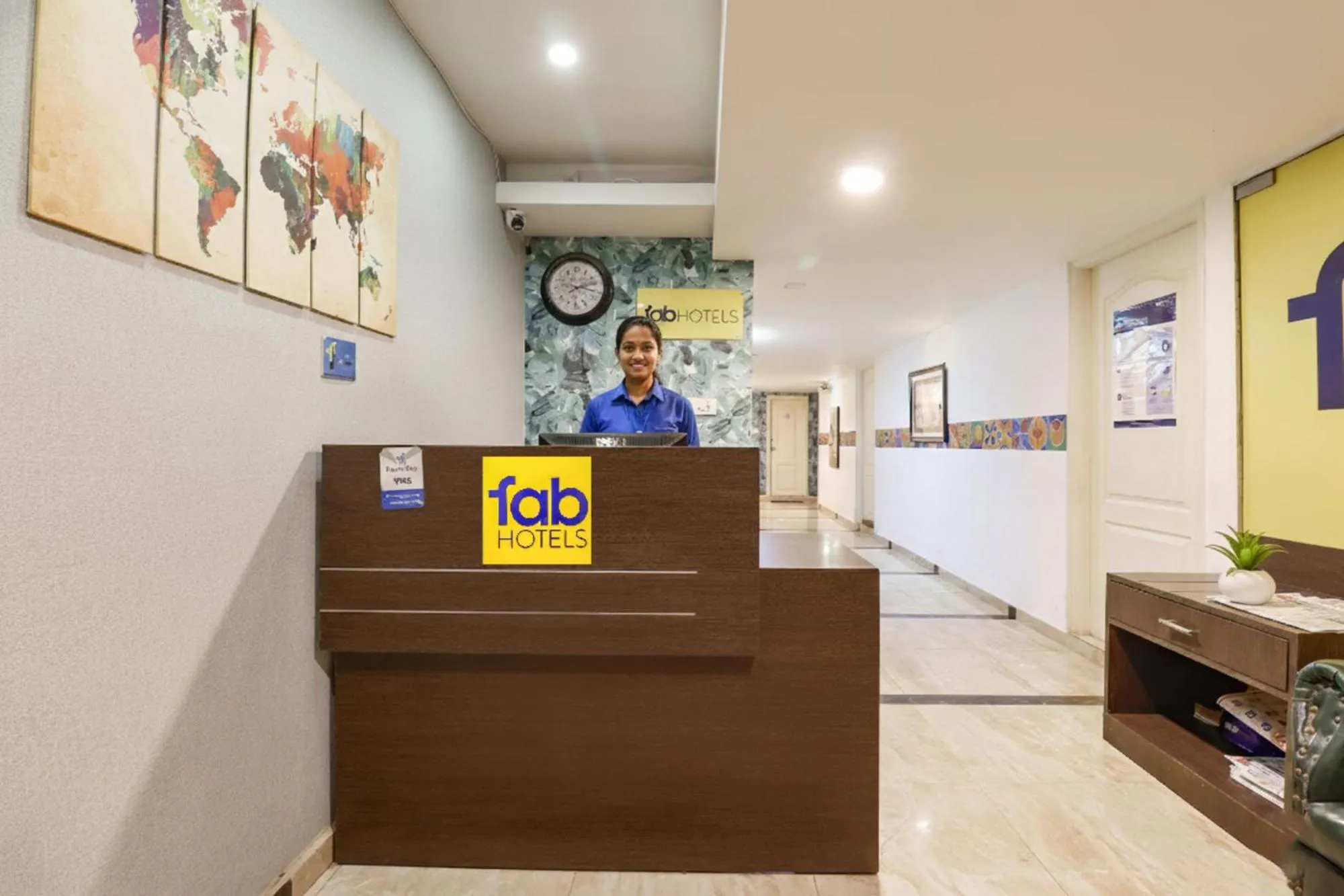 Lobby or reception in FabHotel Park Inn - Indiranagar