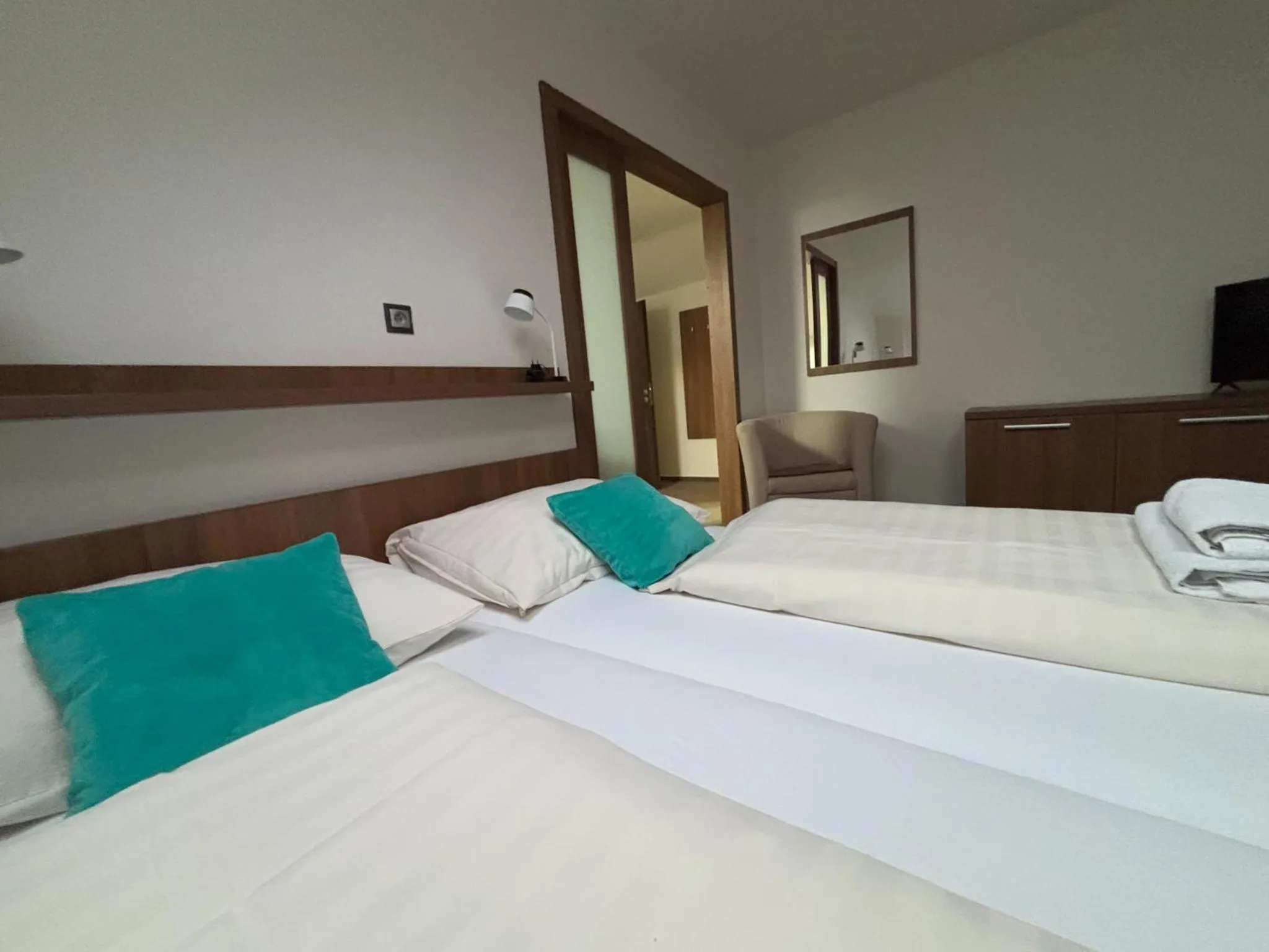 Bedroom, Bed in Hotel Pod Radnicí