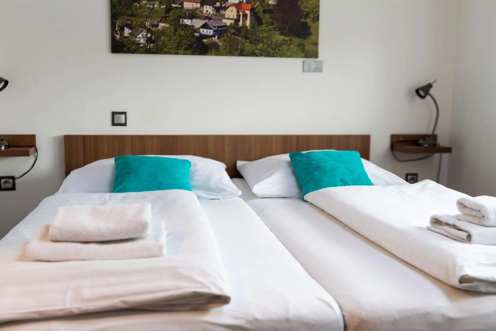 Bedroom, Bed in Hotel Pod Radnicí