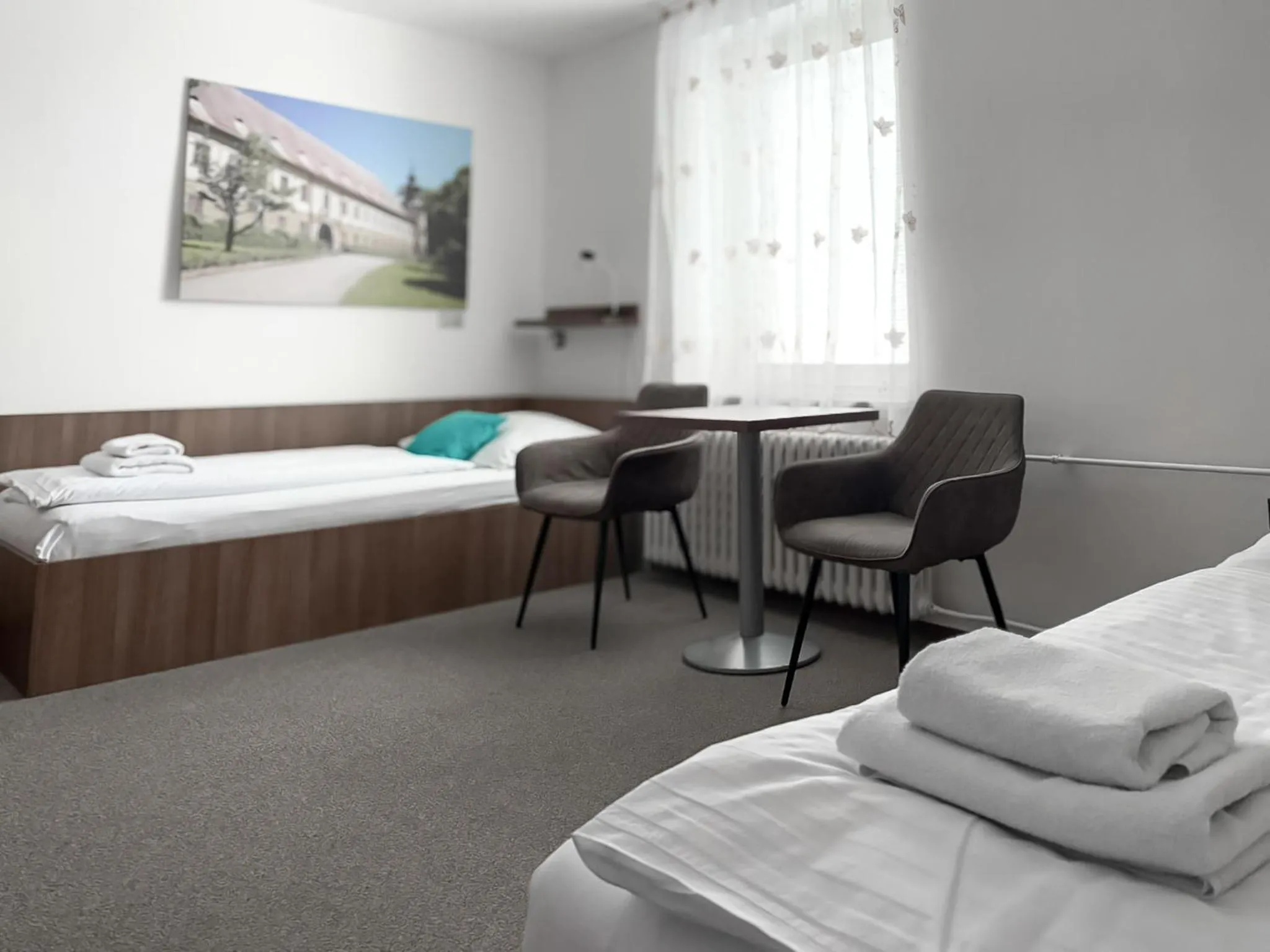 Bedroom, Bed in Hotel Pod Radnicí