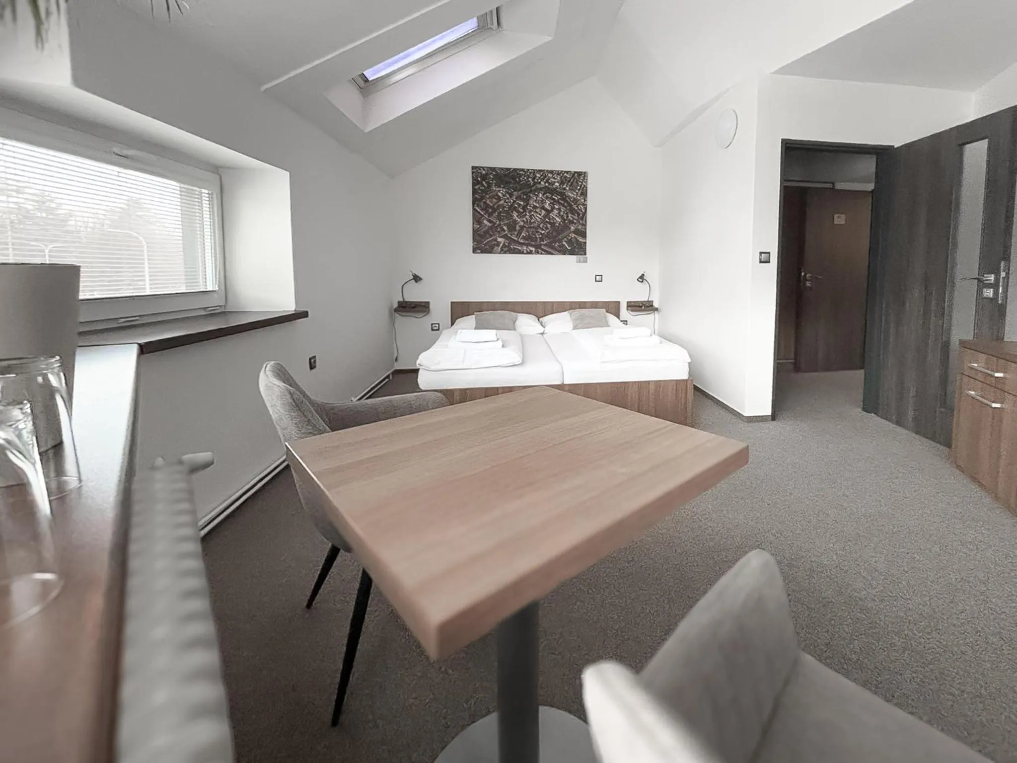 Bedroom, Bed in Hotel Pod Radnicí