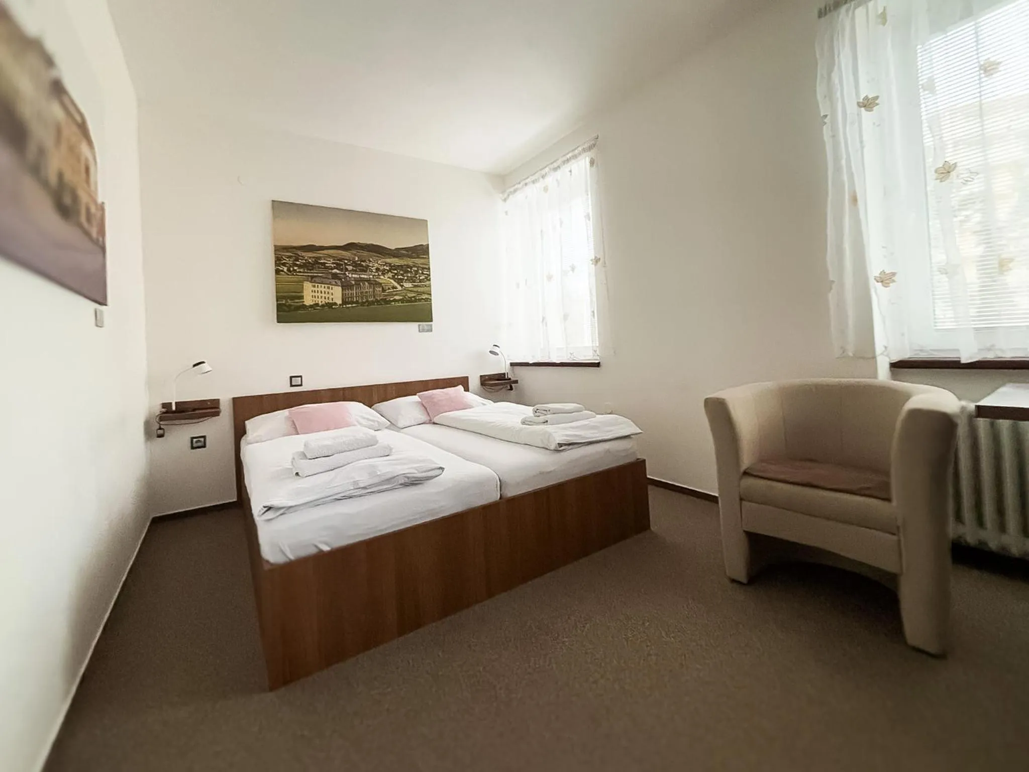 Bedroom, Bed in Hotel Pod Radnicí