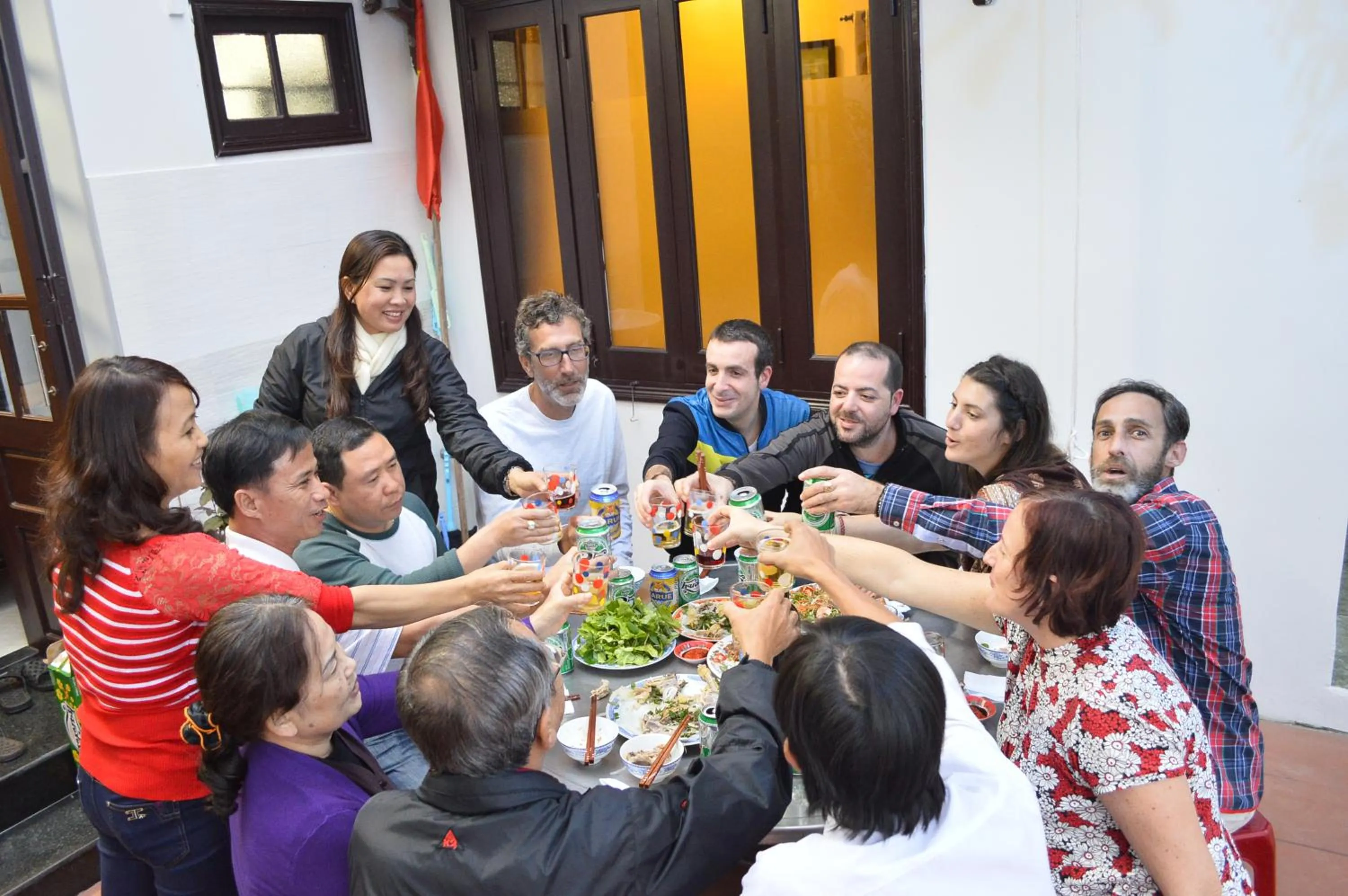 Restaurant/places to eat, Family in HaLo HomeStay