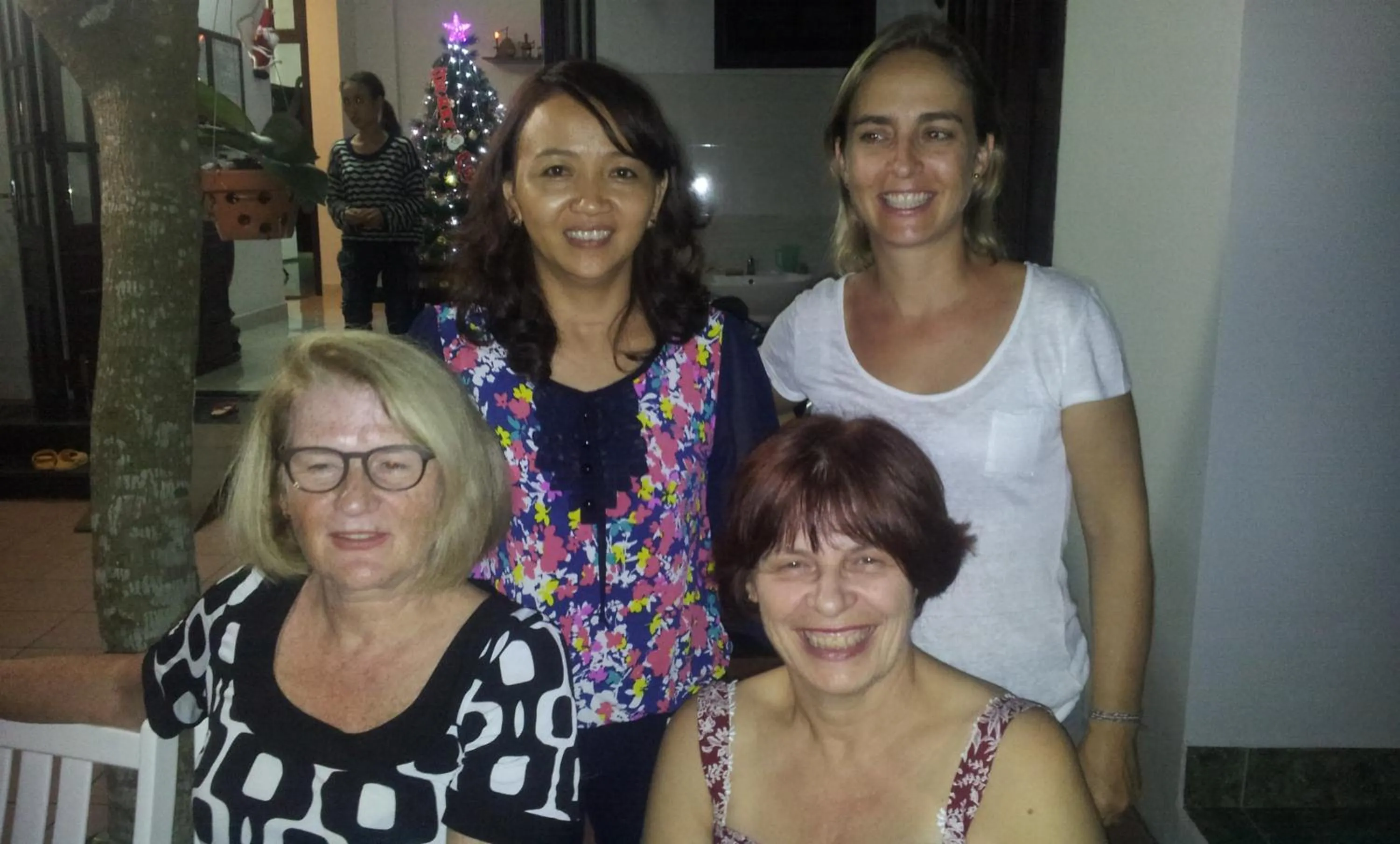 group of guests in HaLo HomeStay