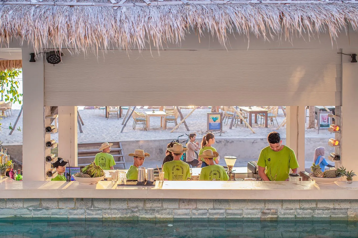 Restaurant/places to eat in FRii Resort Gili Trawangan