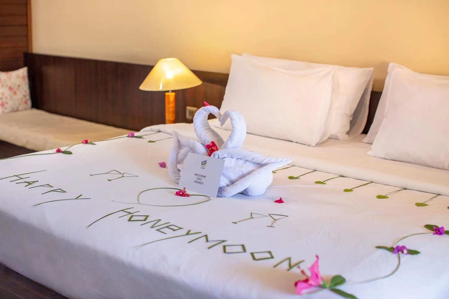 Bed in FRii Resort Gili Trawangan