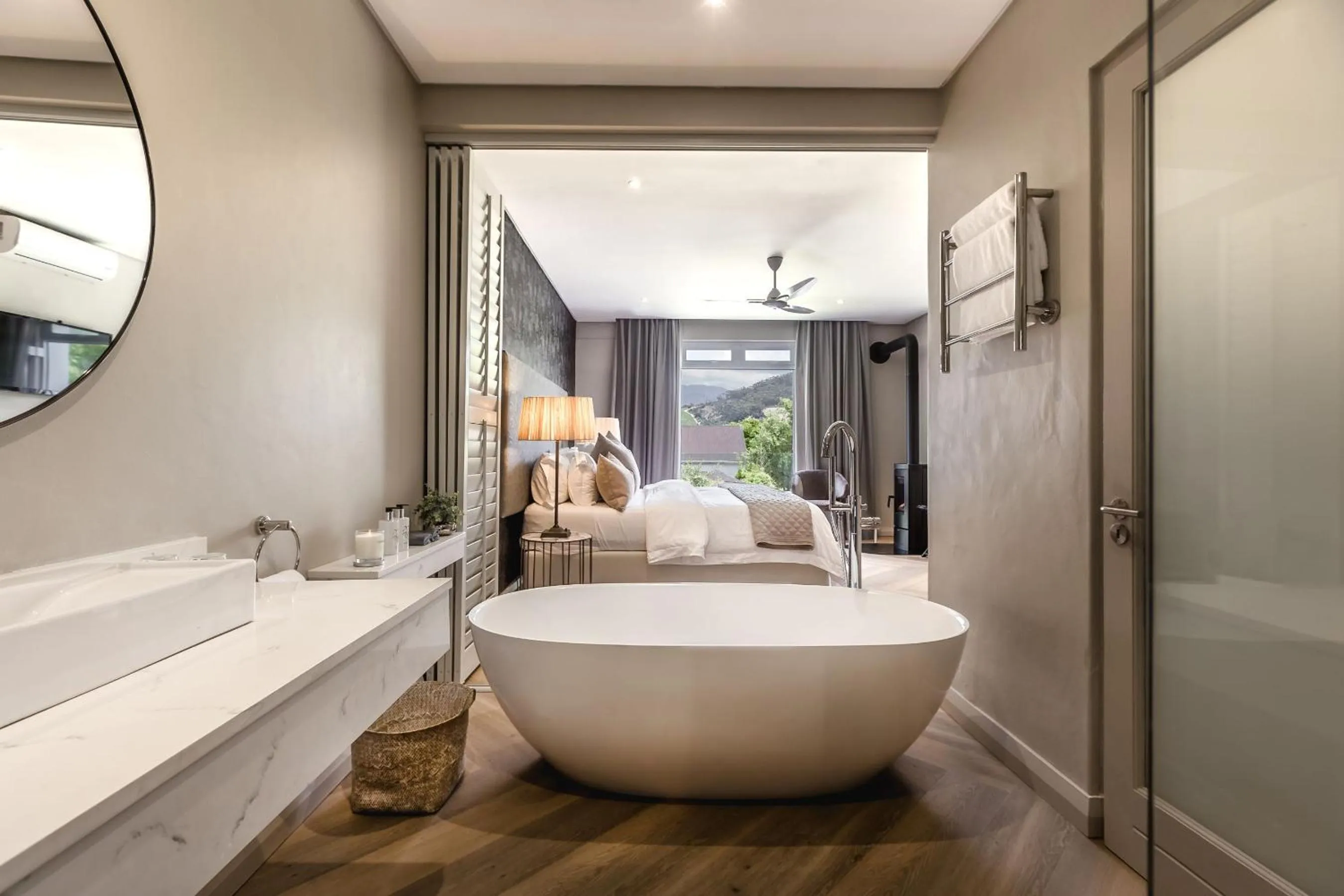 Bathroom in Franschhoek Boutique Hotel - Lion Roars Hotels & Lodges