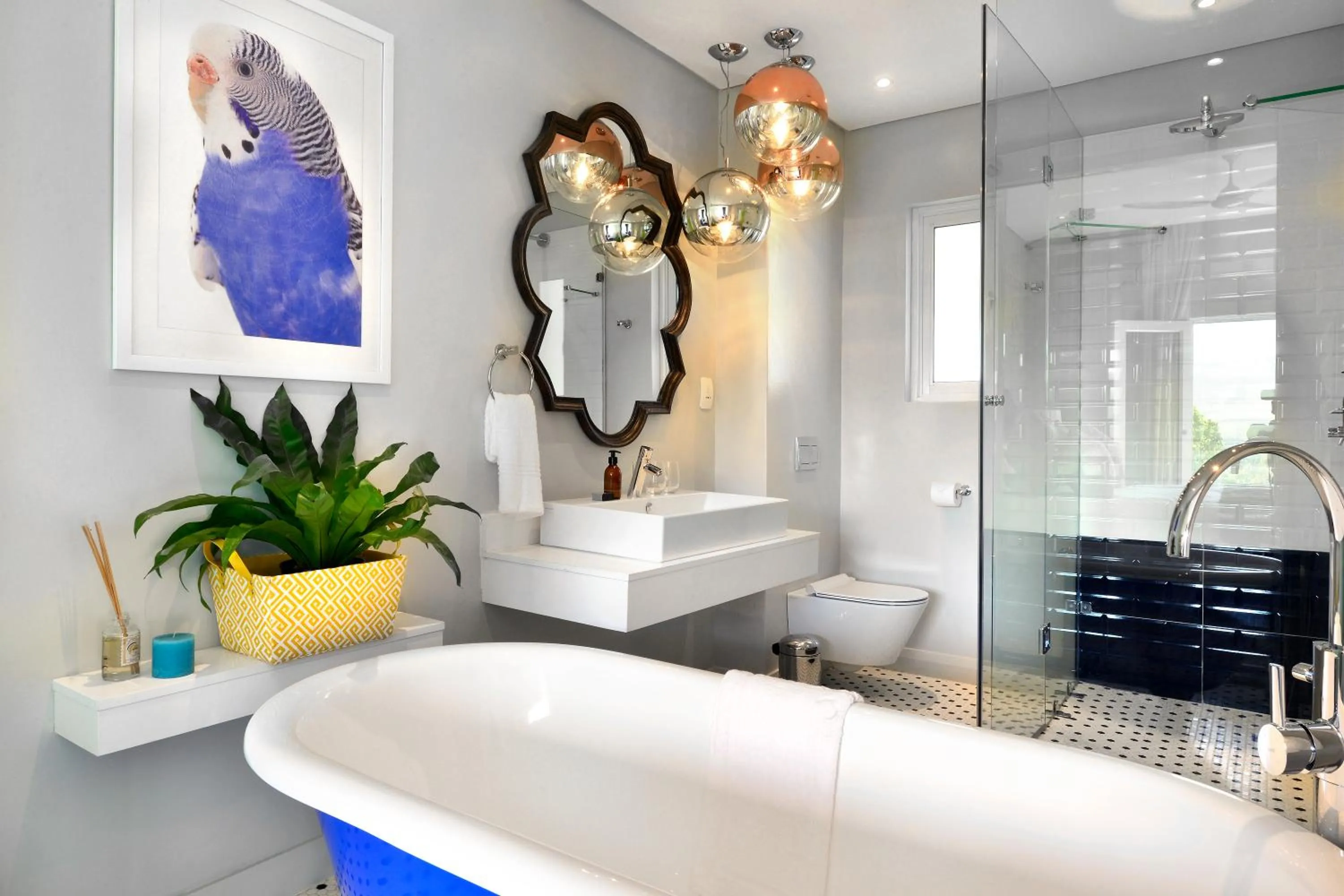 Bathroom in Franschhoek Boutique Hotel - Lion Roars Hotels & Lodges