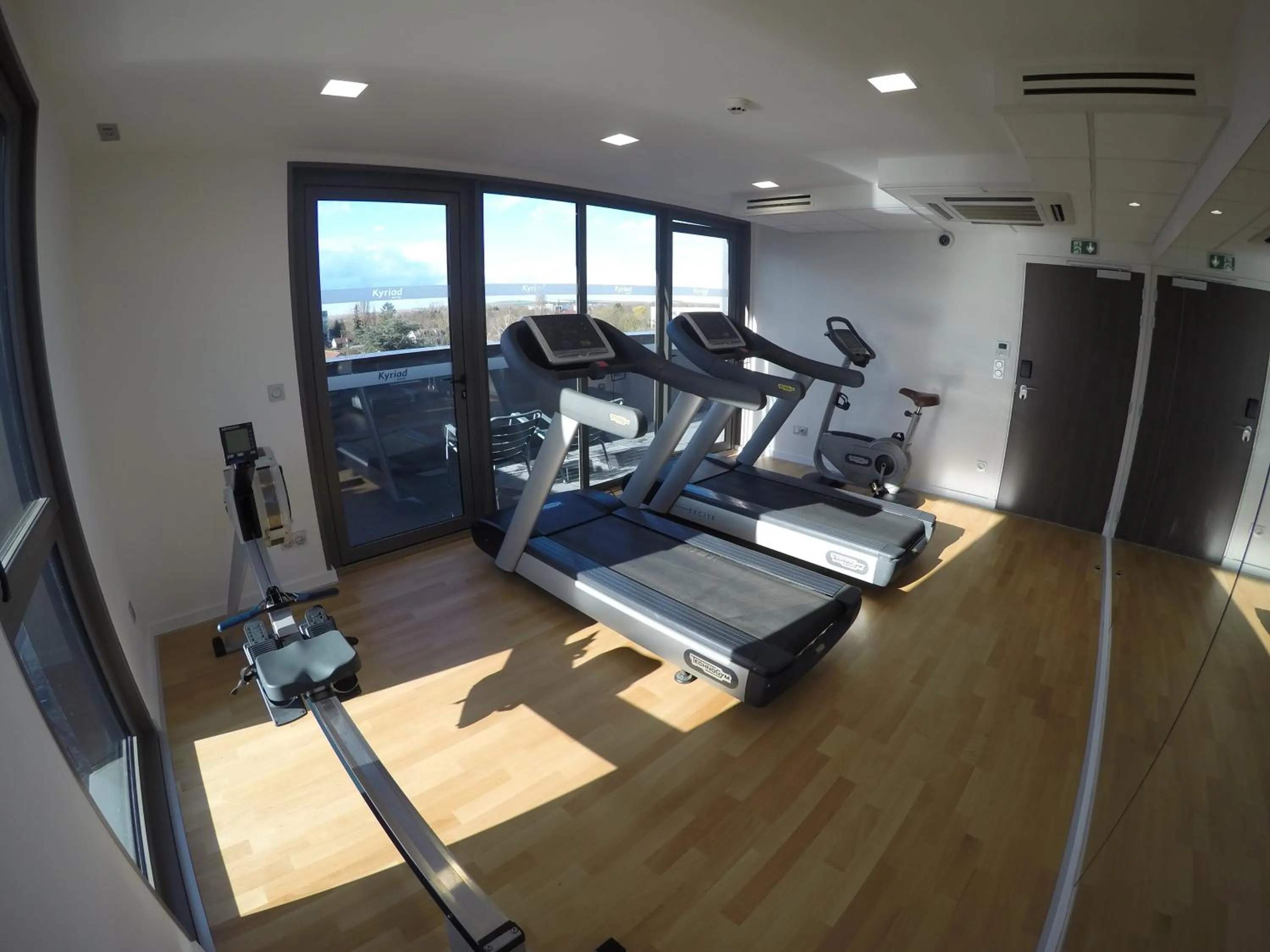 Fitness centre/facilities in Kyriad Troyes Centre