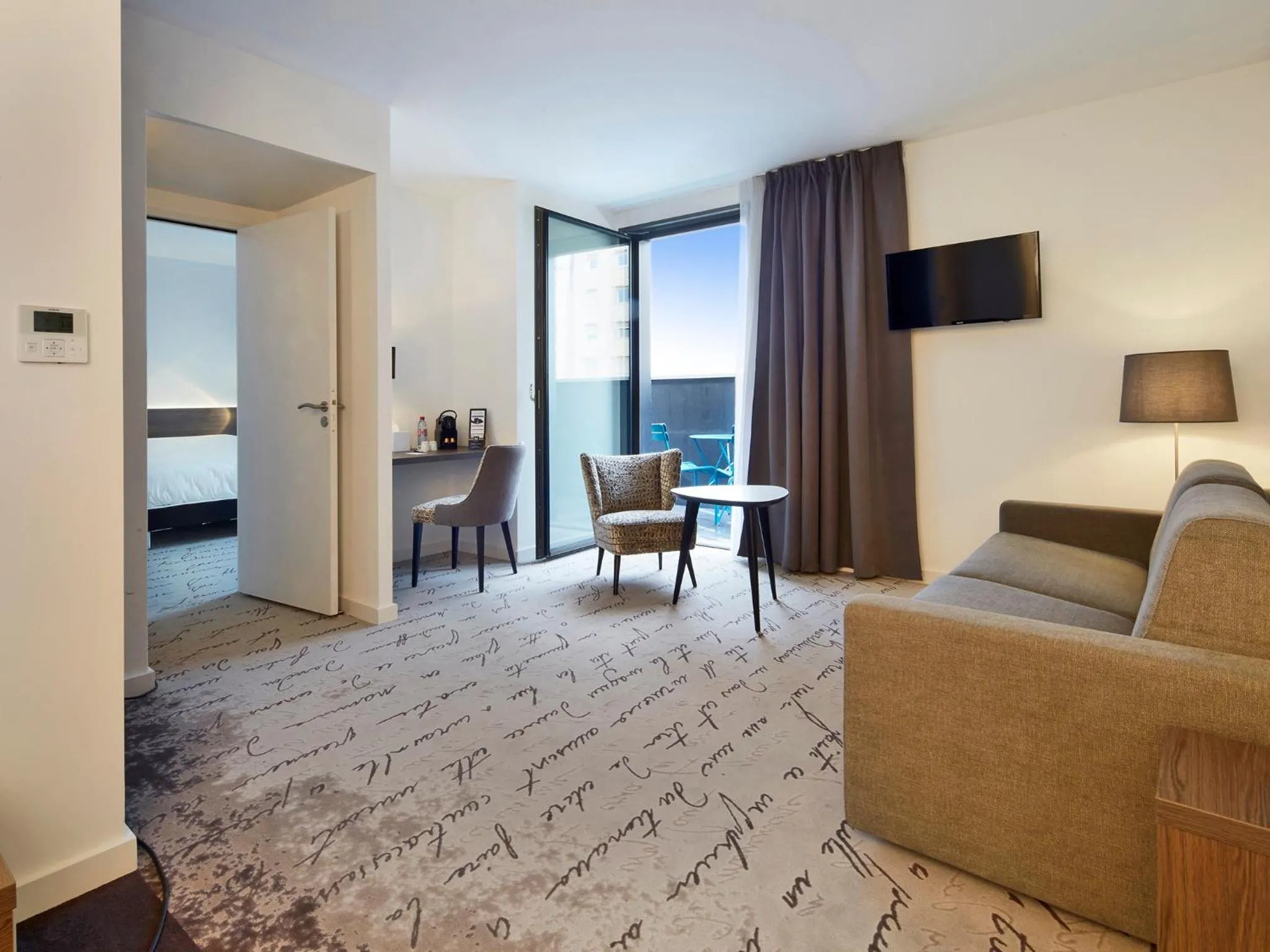 Balcony/Terrace in Kyriad Troyes Centre