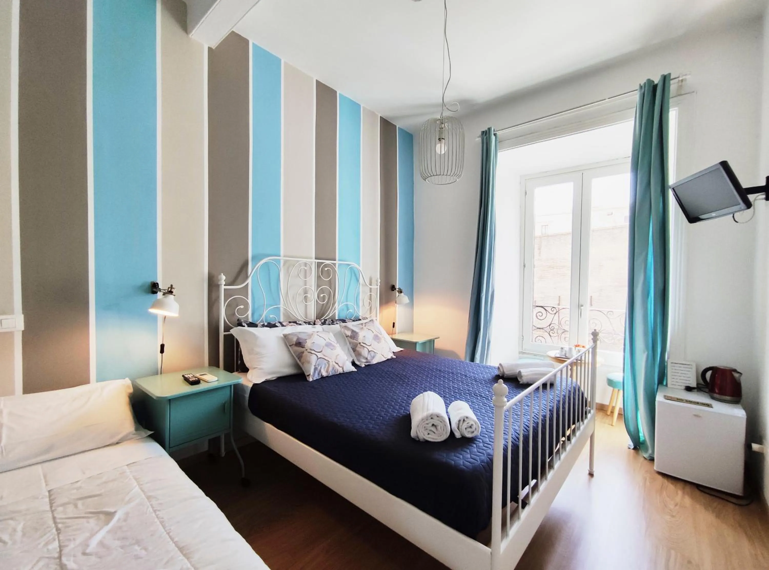 Bed in TuttoTondo Roma