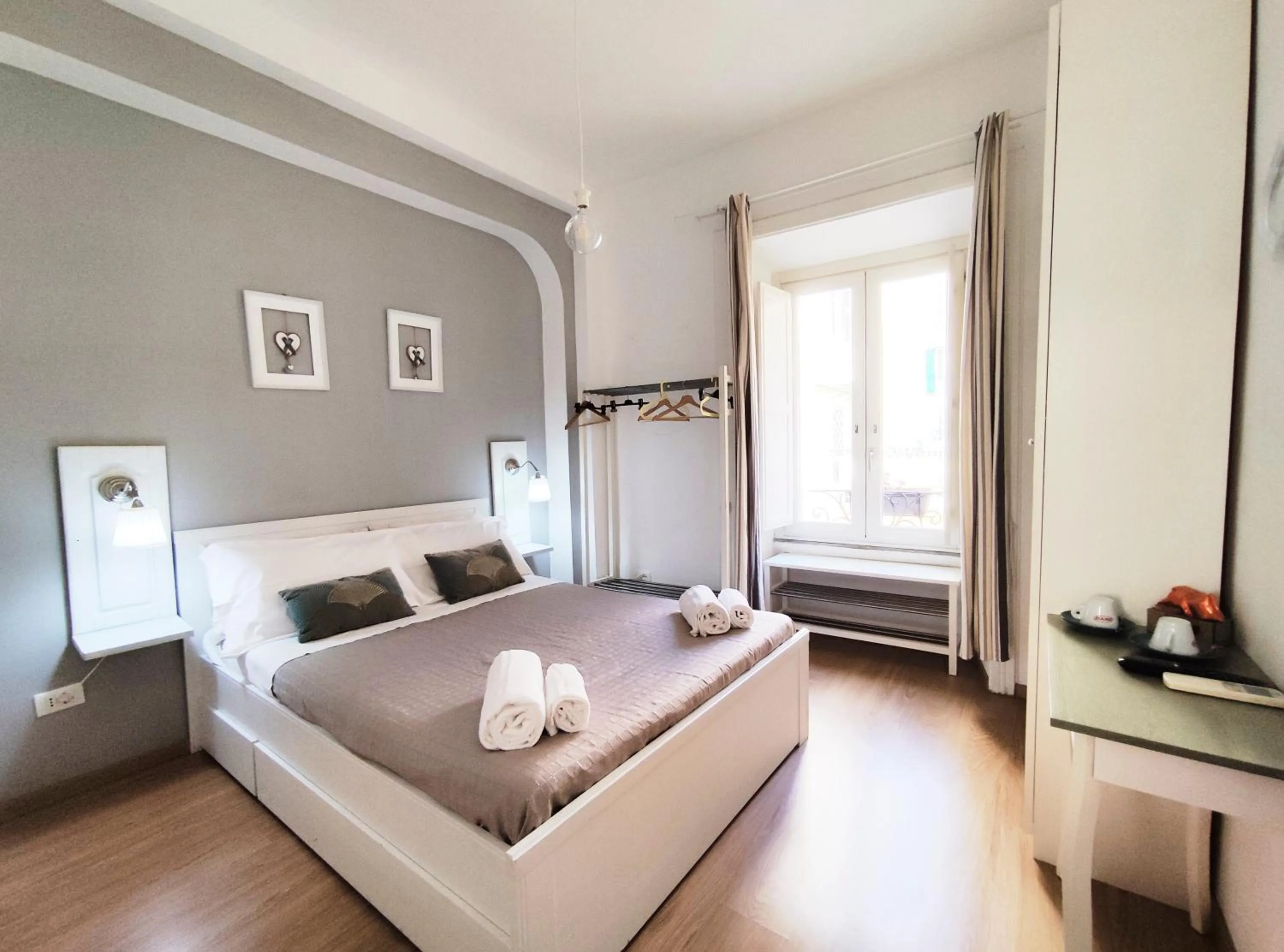 Bed in TuttoTondo Roma