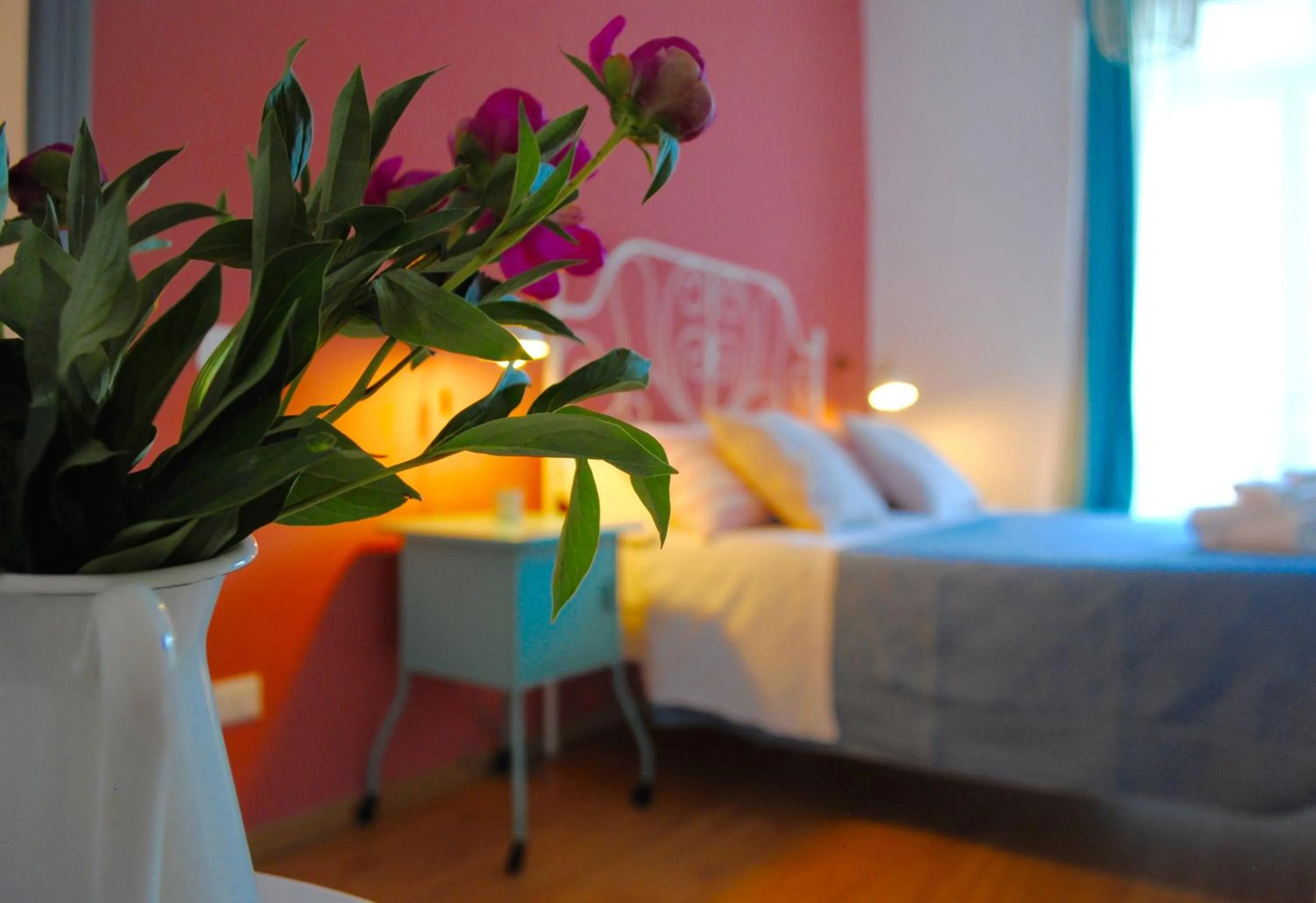 Decorative detail, Bed in TuttoTondo Roma