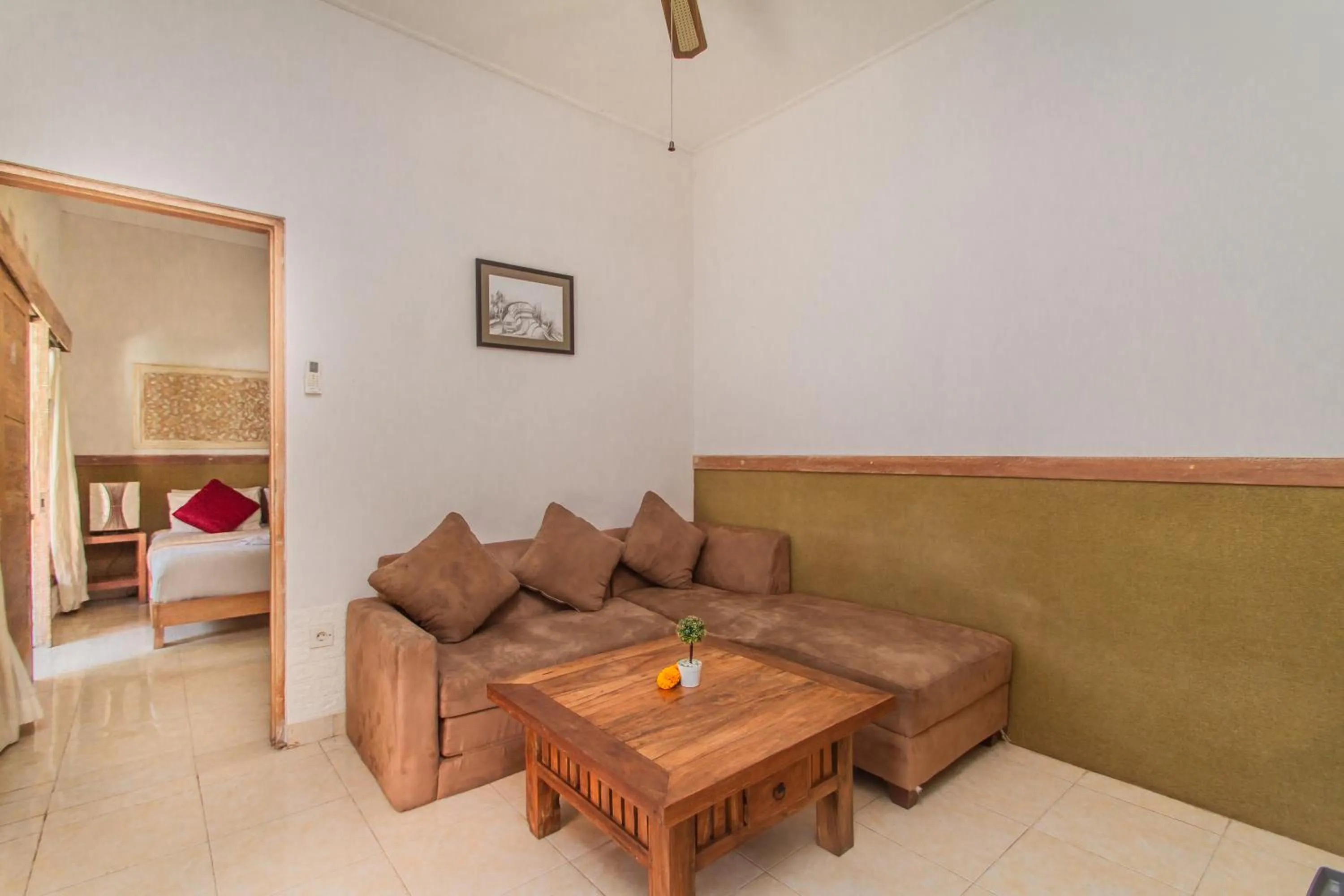 TV and multimedia in Sadana Bali Guesthouse