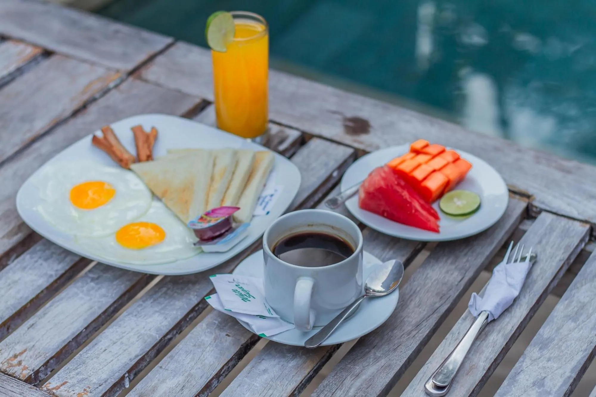 Meals in Sadana Bali Guesthouse