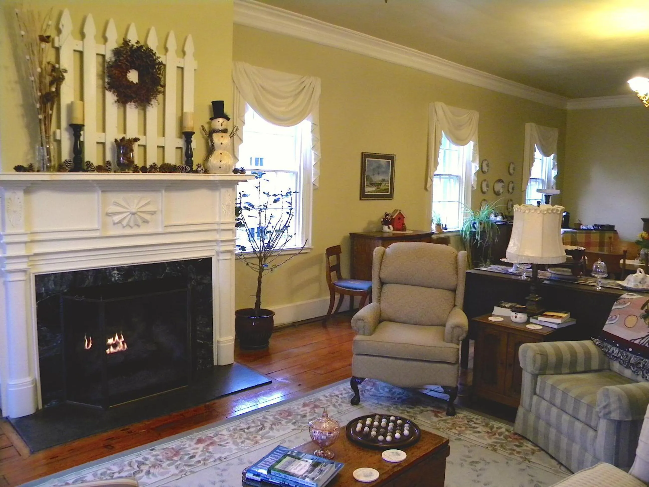 Living room in The Bed and Breakfast at Oliver Phelps