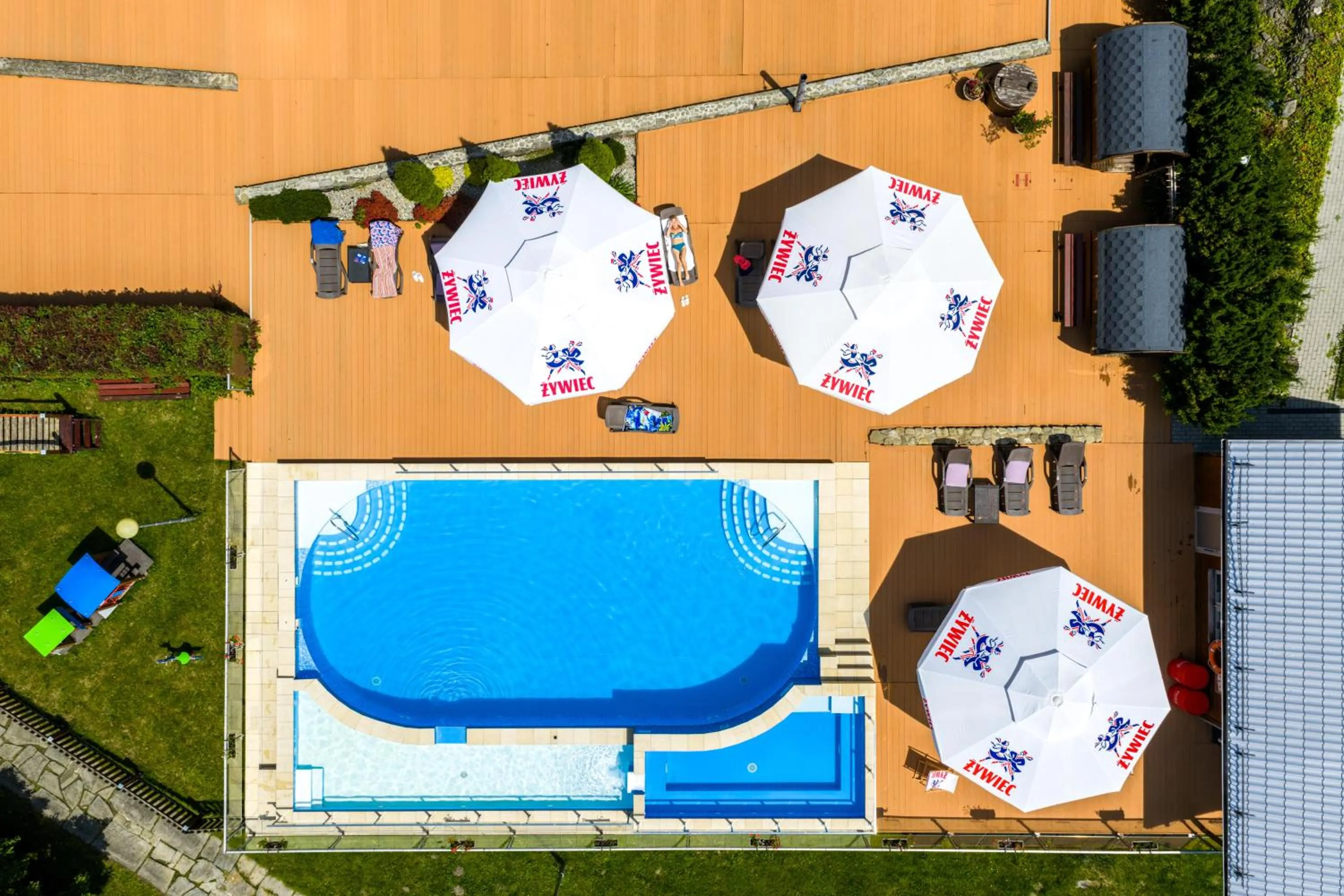 Nearby landmark in Diuna Beskidy Ustroń - dawny Kolejarz