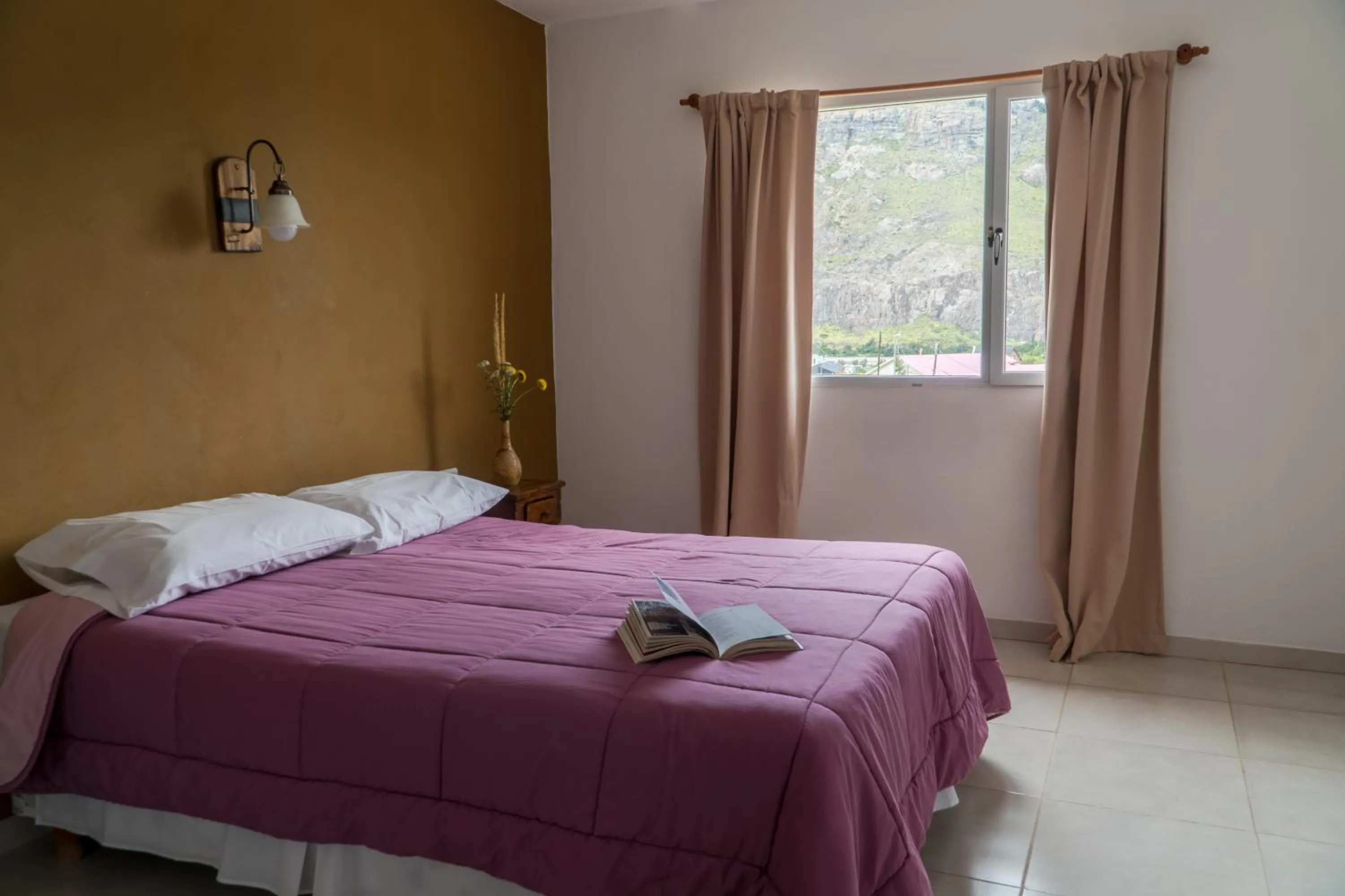 Bed in Hosteria Alma de Patagonia