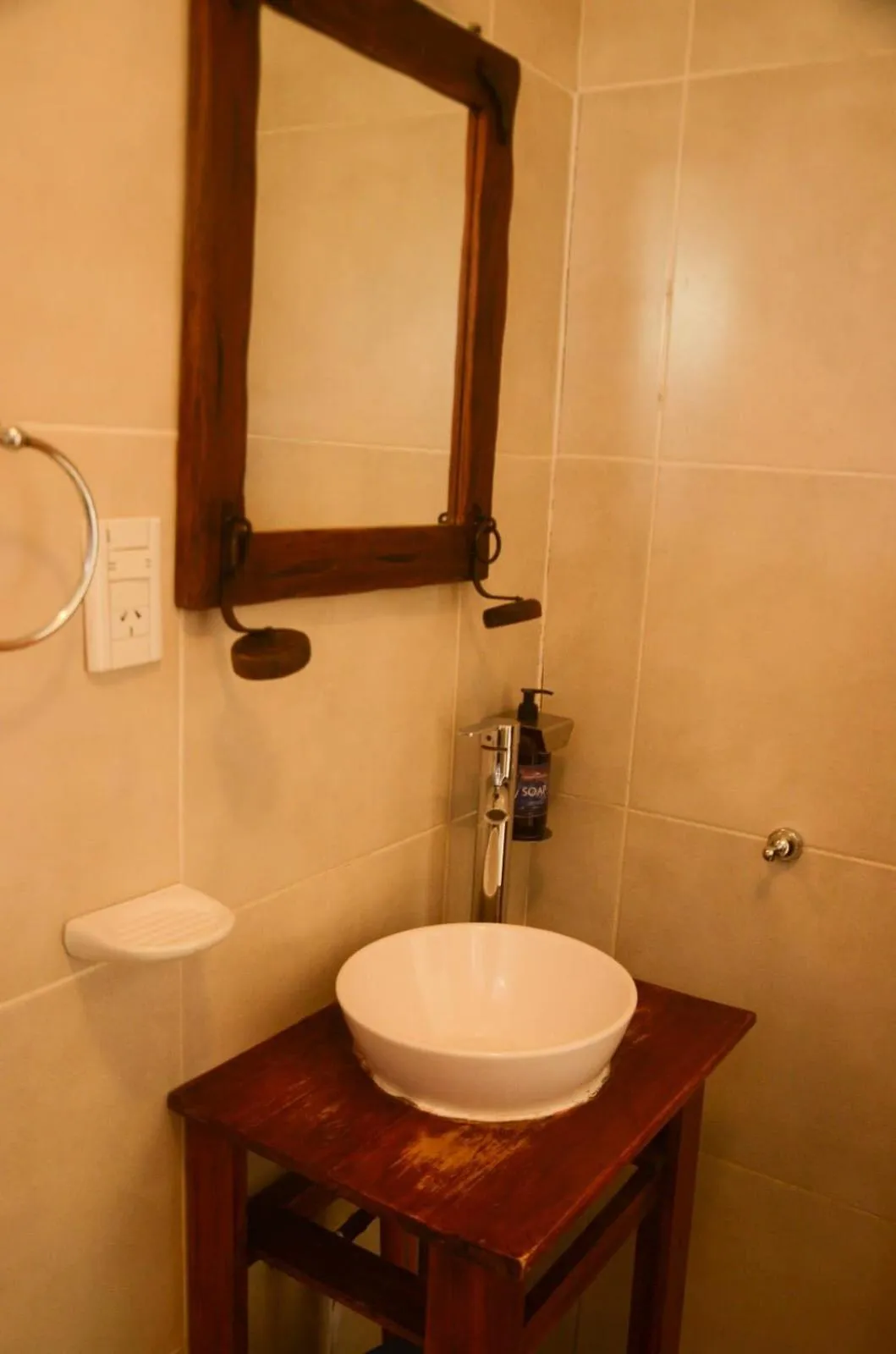 Bathroom in Hosteria Alma de Patagonia