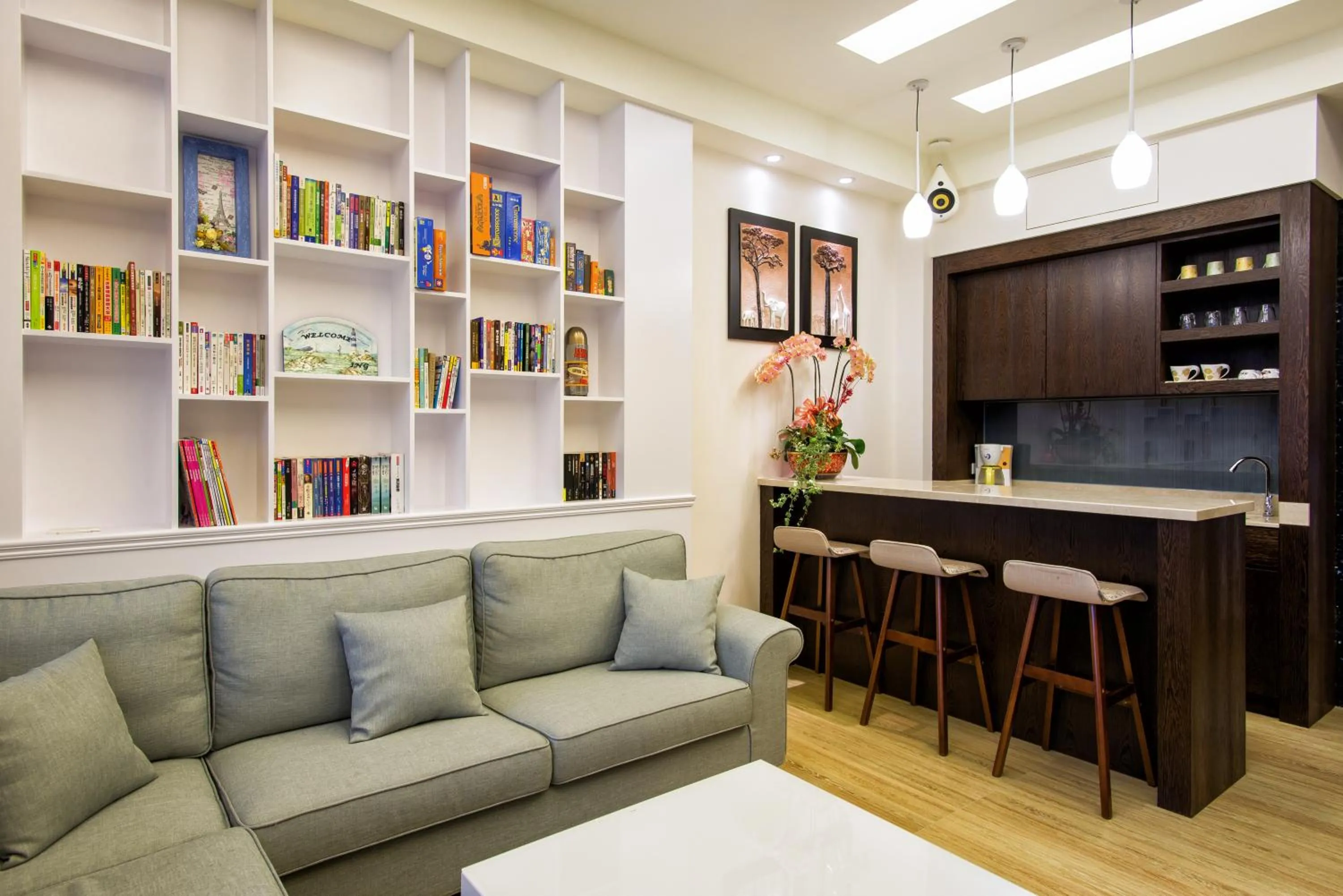 Communal lounge/ TV room in Ing B&B