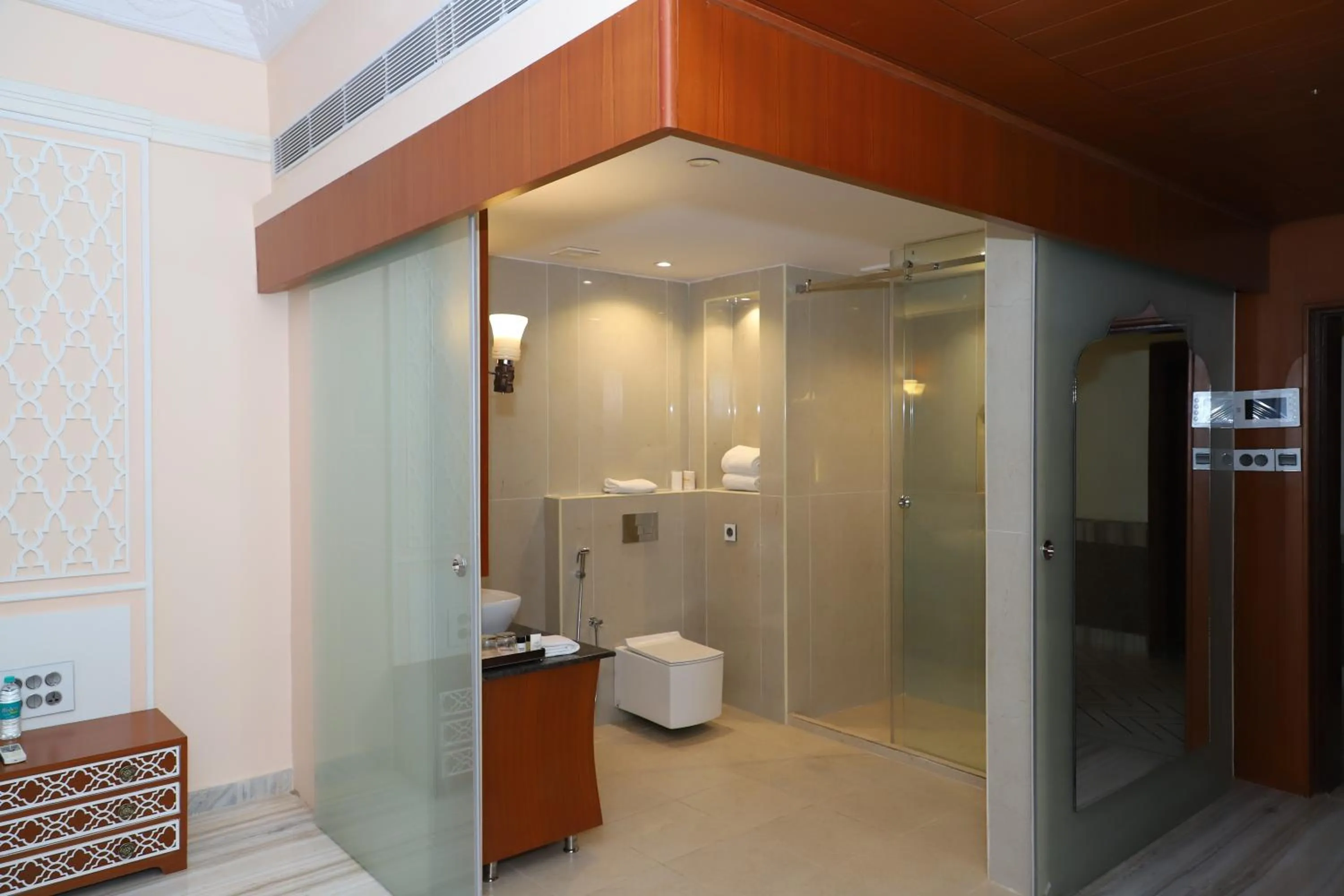 Bathroom in Pratap Mahal Pushkar IHCL SeleQtion