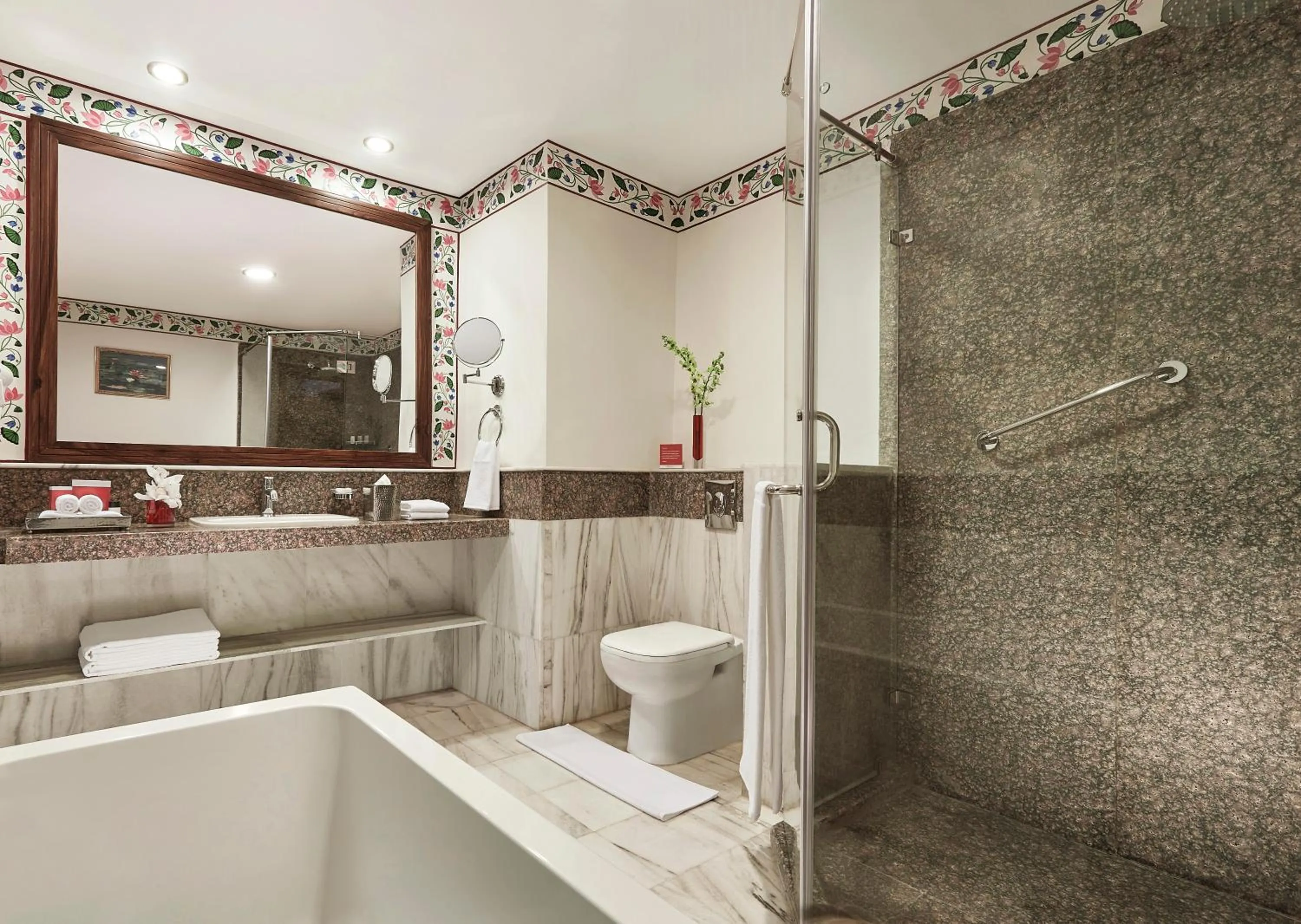 Bathroom in Pratap Mahal Pushkar IHCL SeleQtion