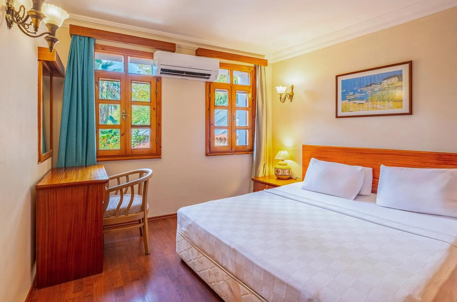 Bed in Perdikia Beach