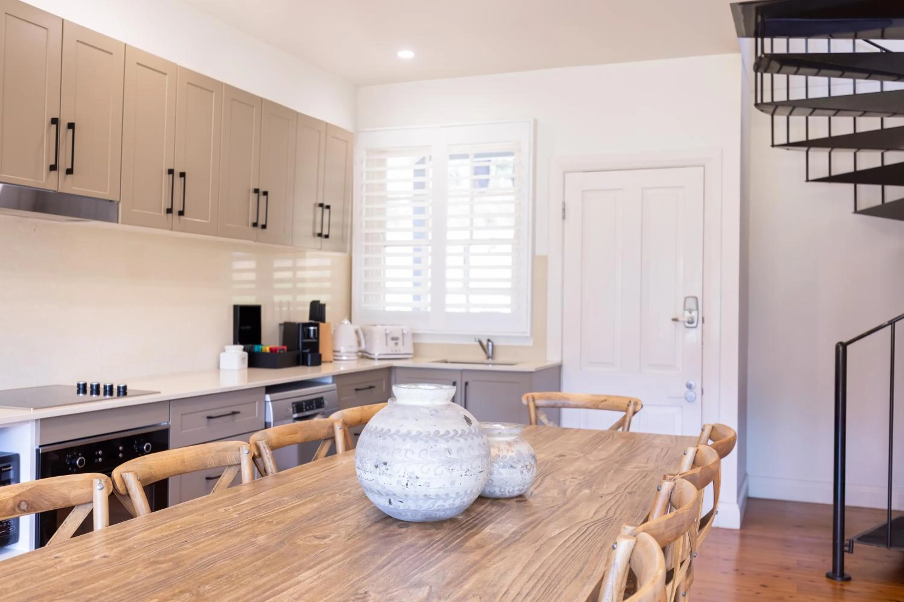 Dining area in Brokenback Views Country Estate Hunter Valley