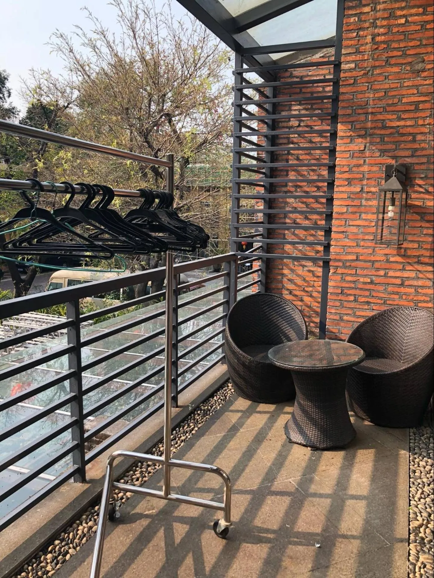 Balcony/Terrace in Guangzhou Fangyuan Hotel