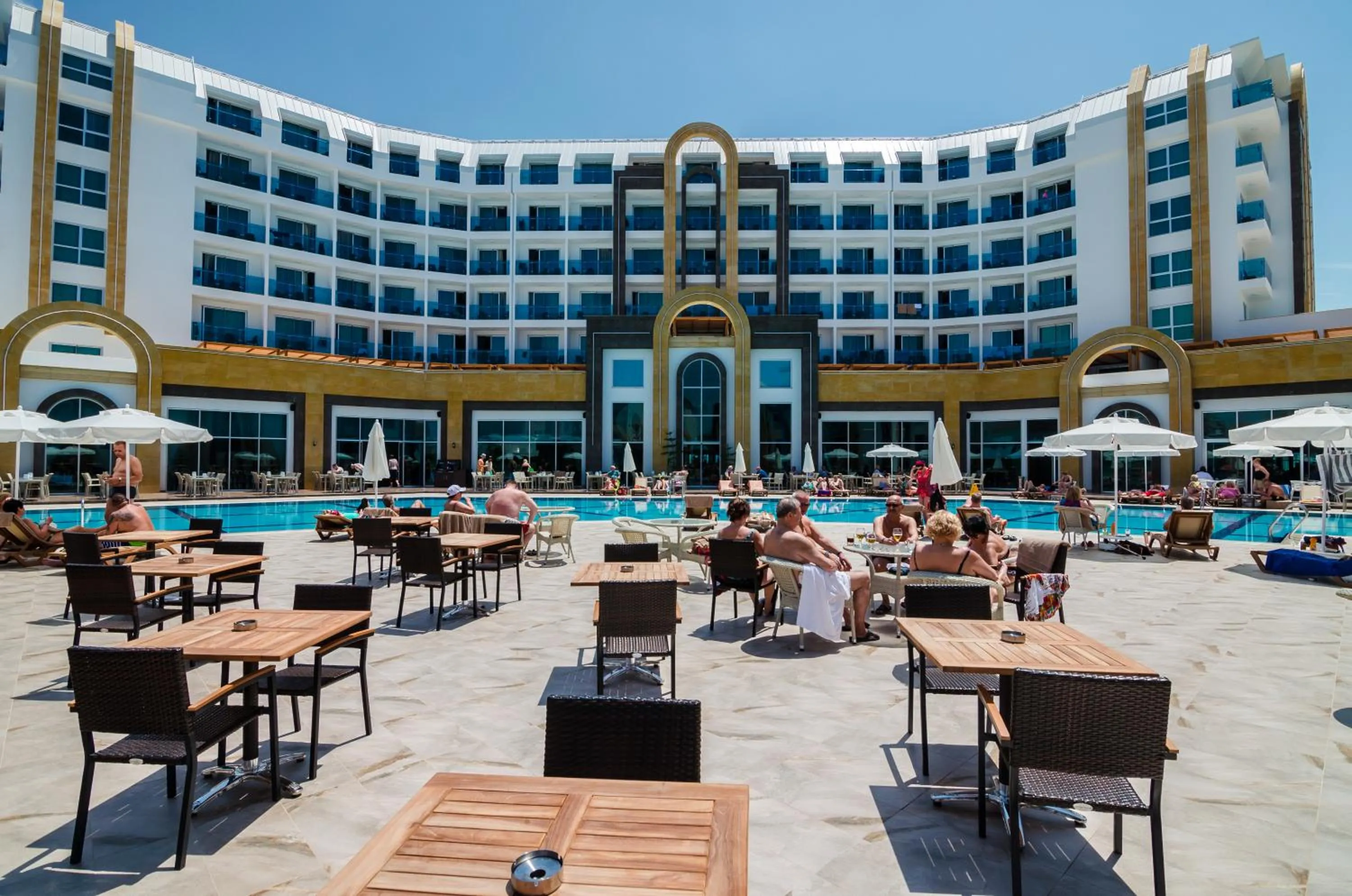 Property building in The Lumos Deluxe Resort Hotel & Spa