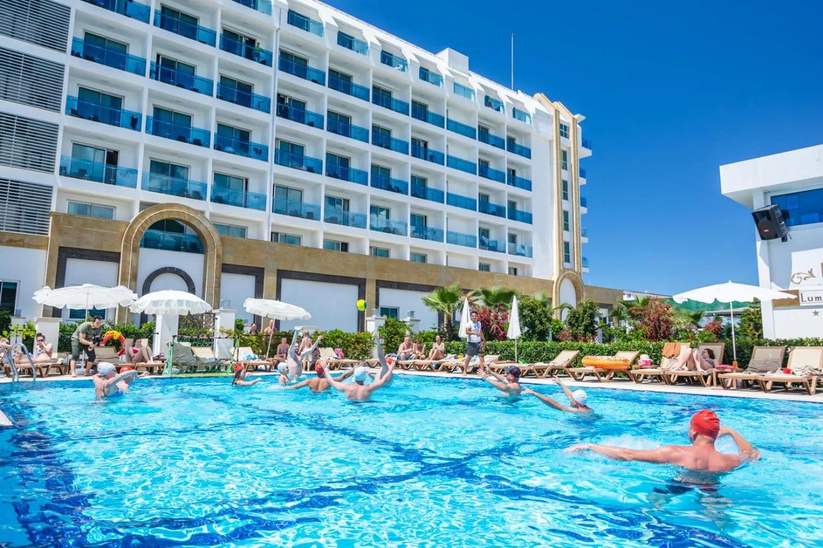 Swimming pool in The Lumos Deluxe Resort Hotel & Spa
