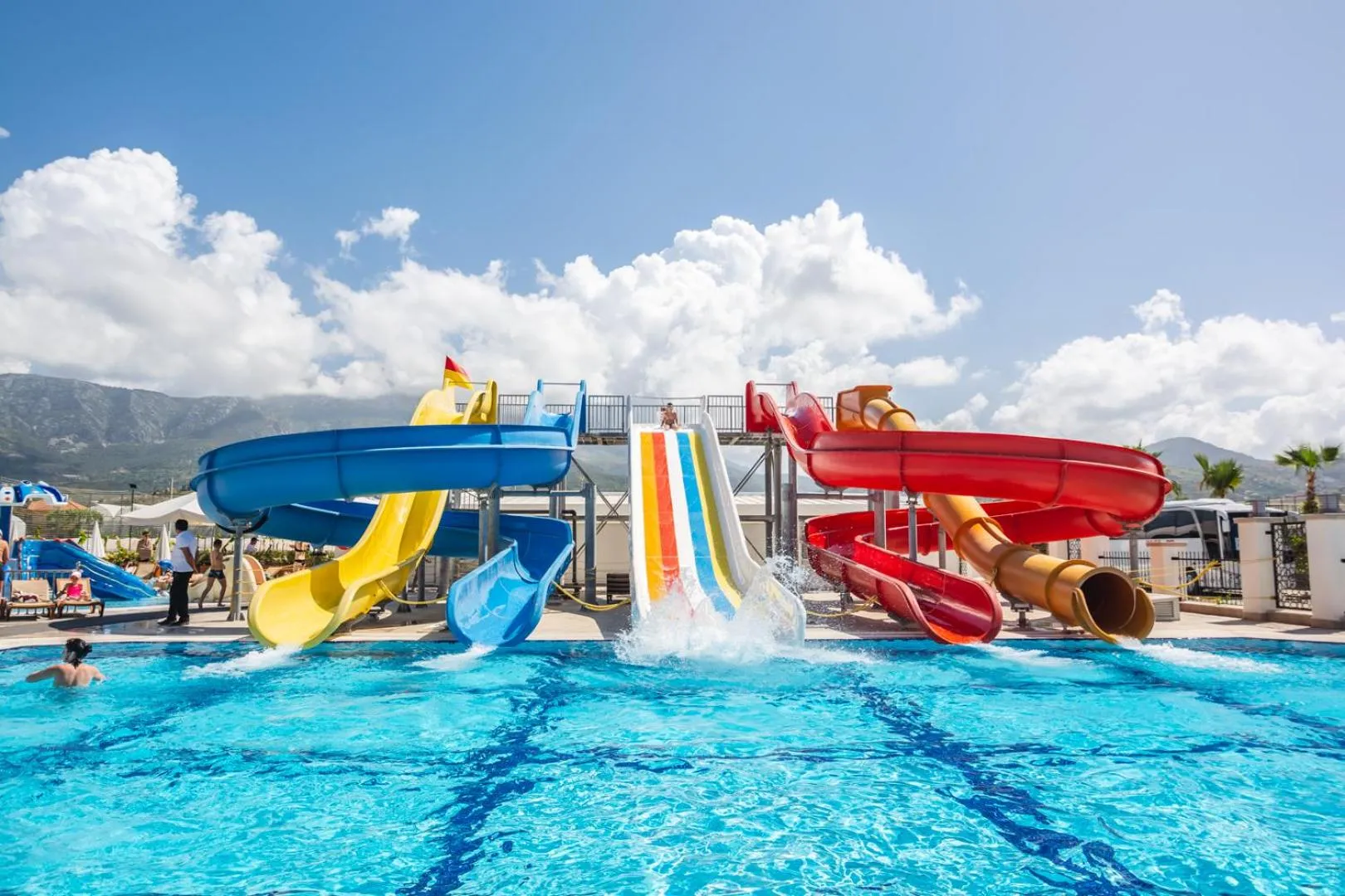 Aqua park in The Lumos Deluxe Resort Hotel & Spa