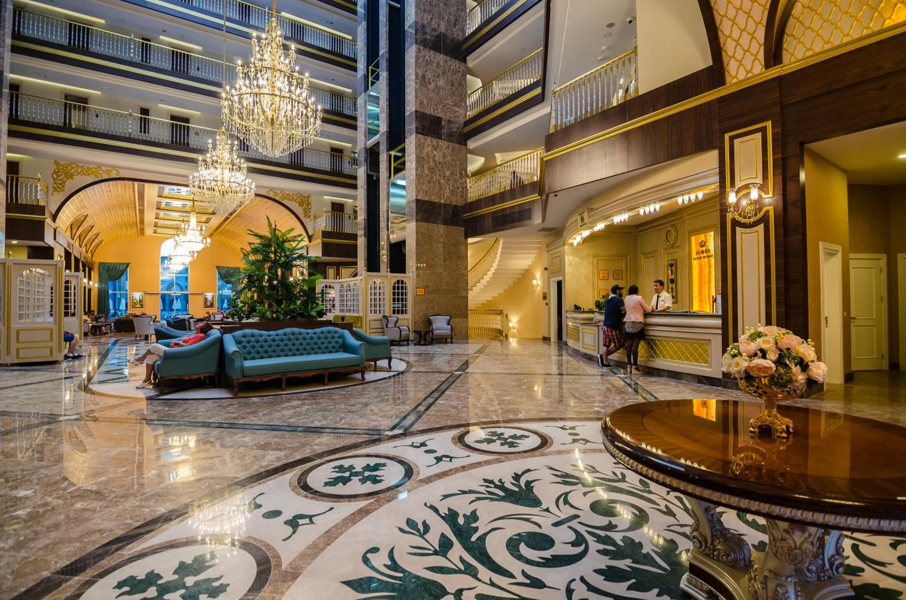 Lobby or reception in The Lumos Deluxe Resort Hotel & Spa