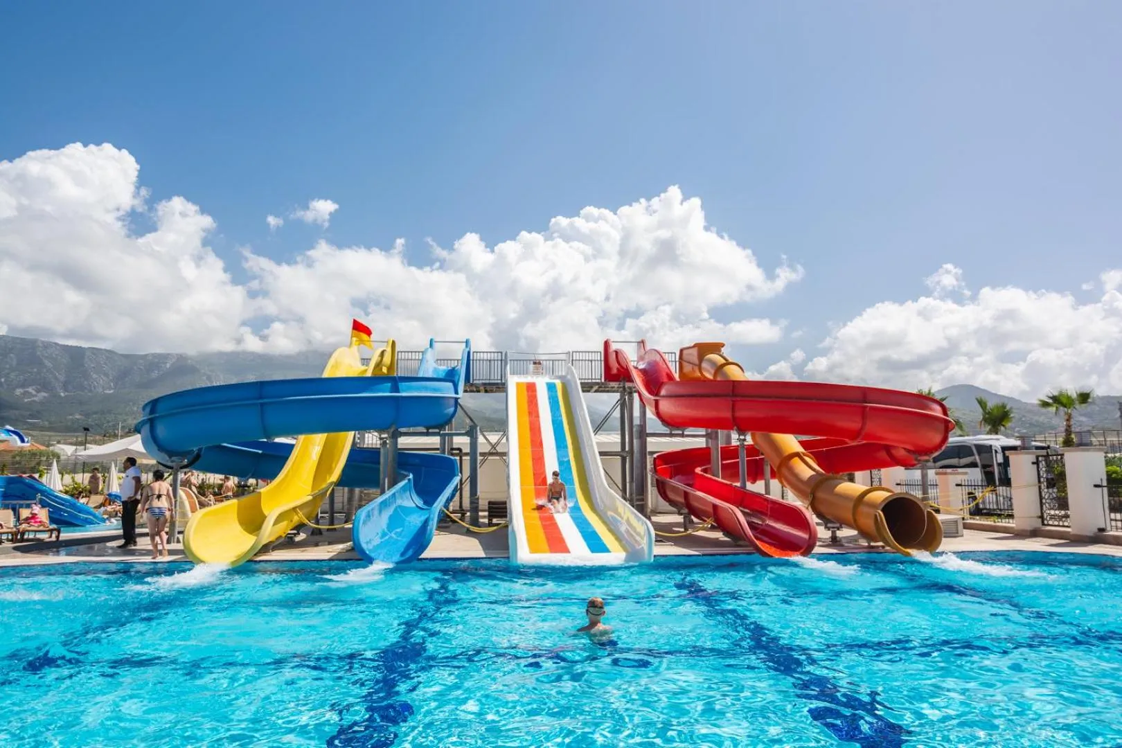 Aqua park in The Lumos Deluxe Resort Hotel & Spa