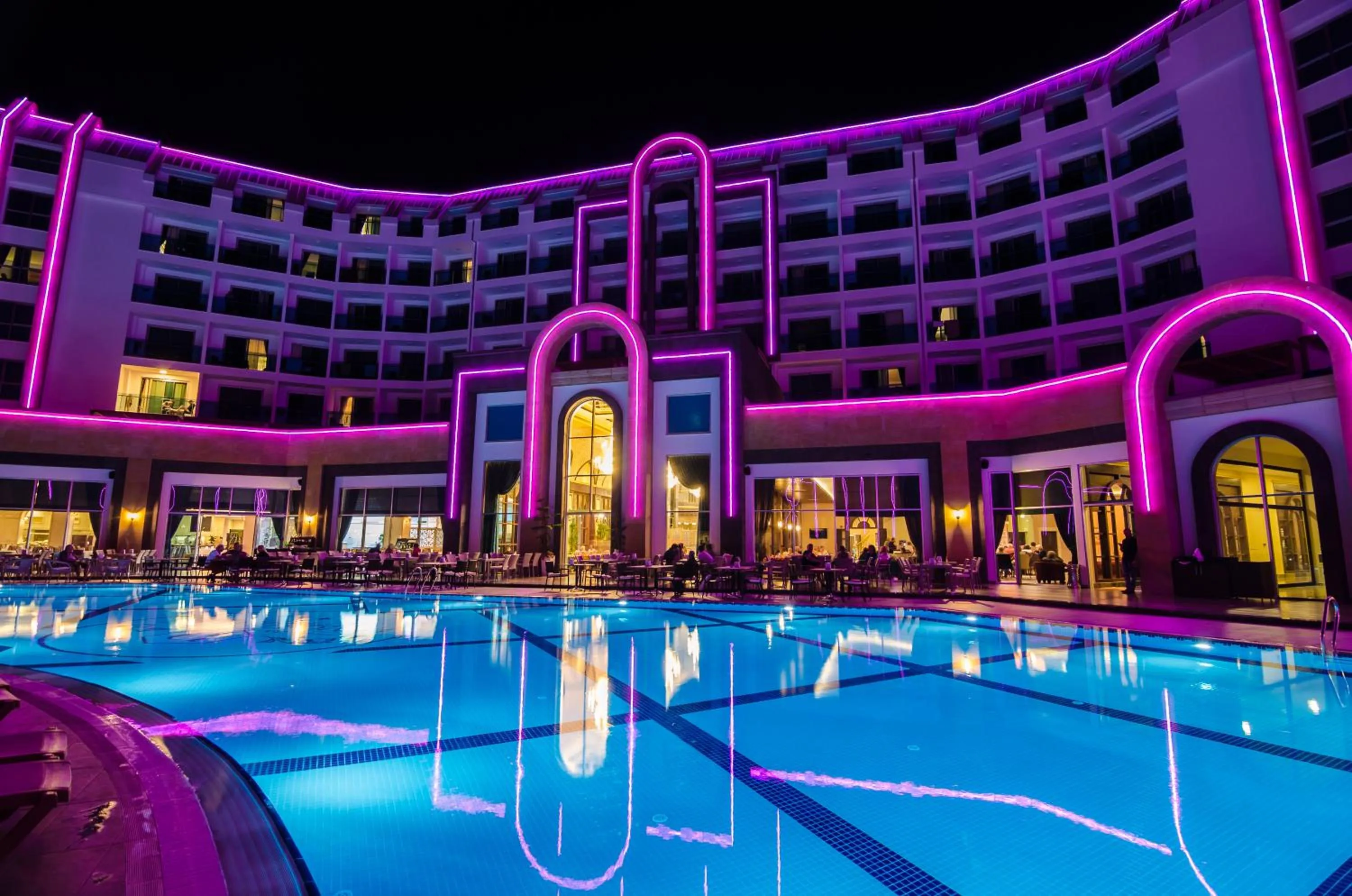 Property building in The Lumos Deluxe Resort Hotel & Spa