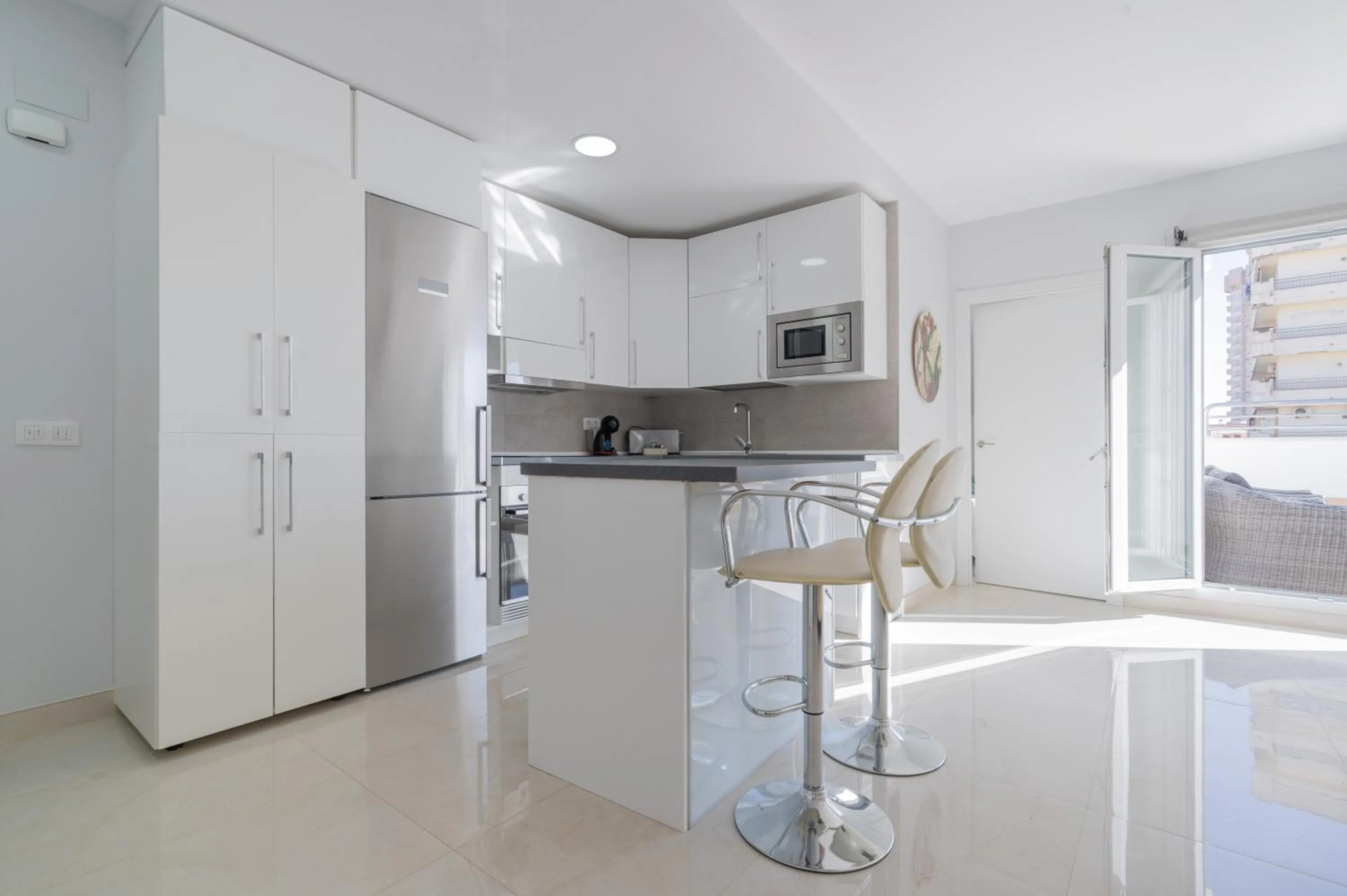 kitchen in Apartamentos Castillo by Sur Suites