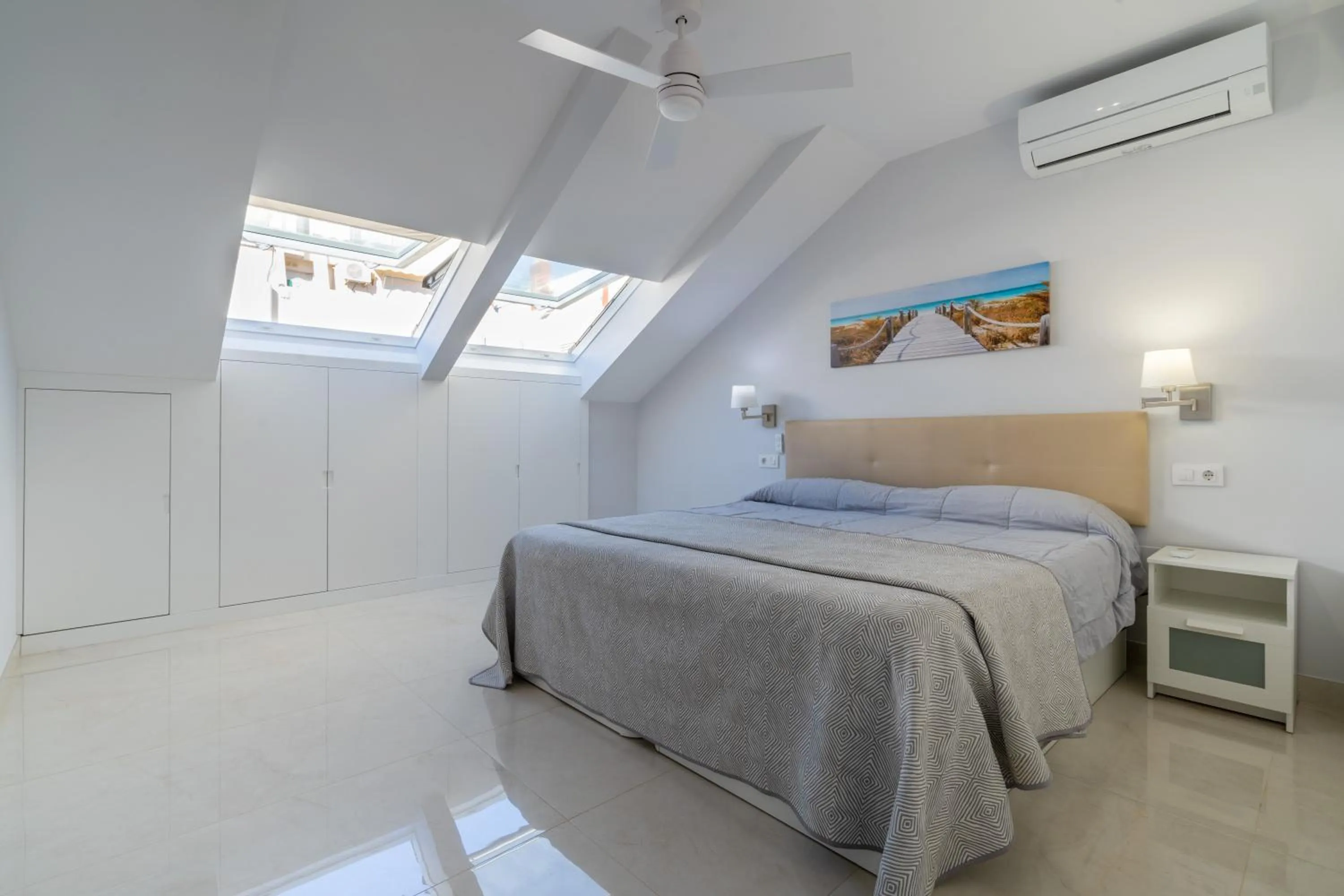 Bedroom, Bed in Apartamentos Castillo by Sur Suites