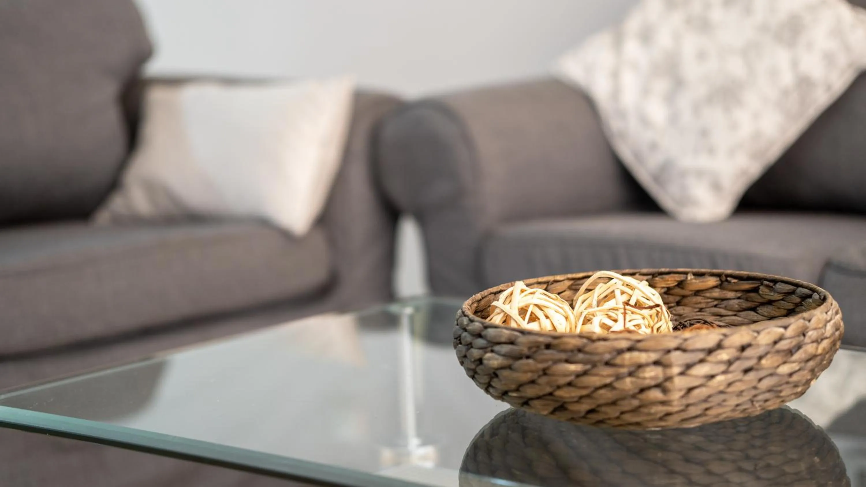 Living room in Apartamentos Castillo by Sur Suites