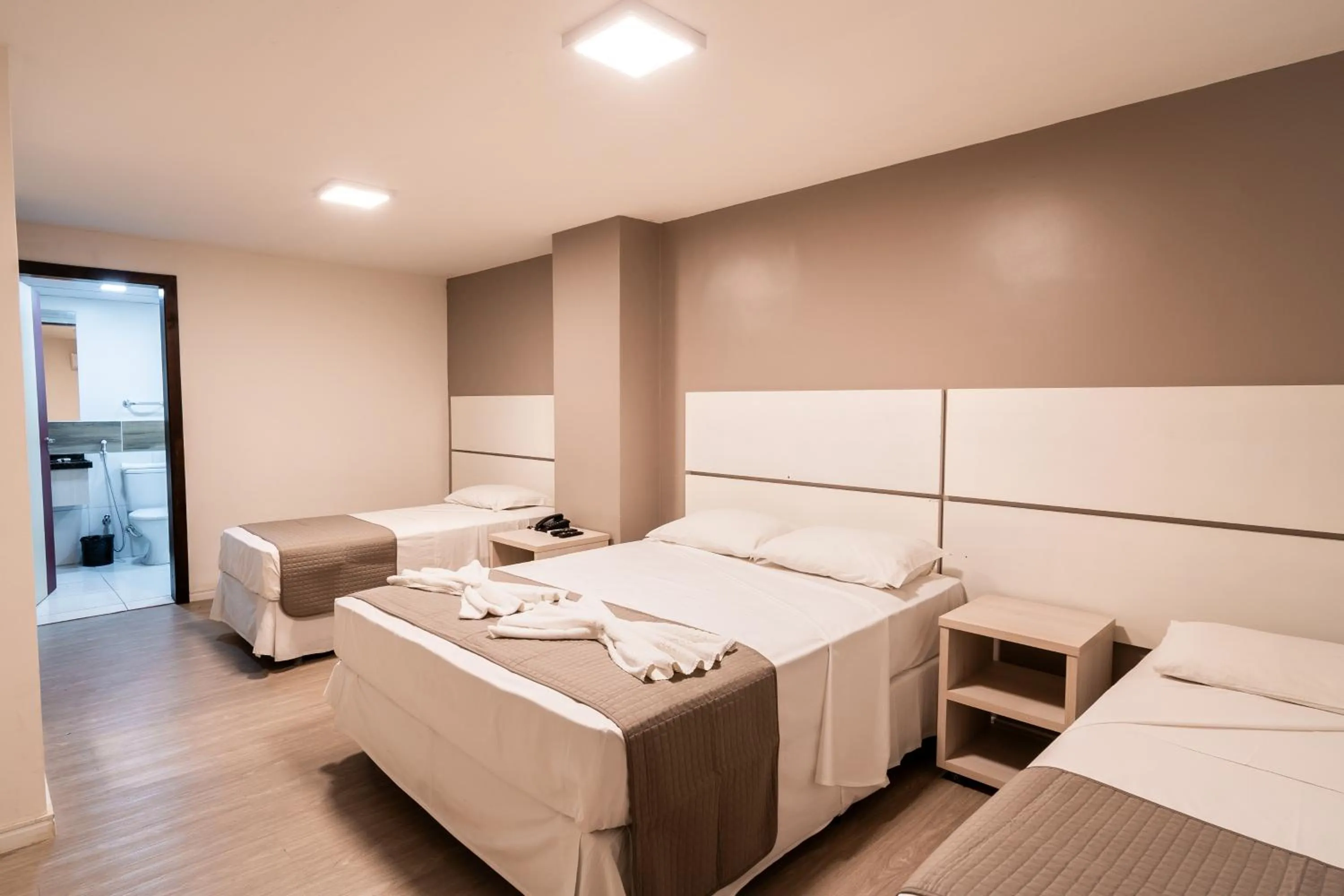 Bed in Hotel Praia Mar