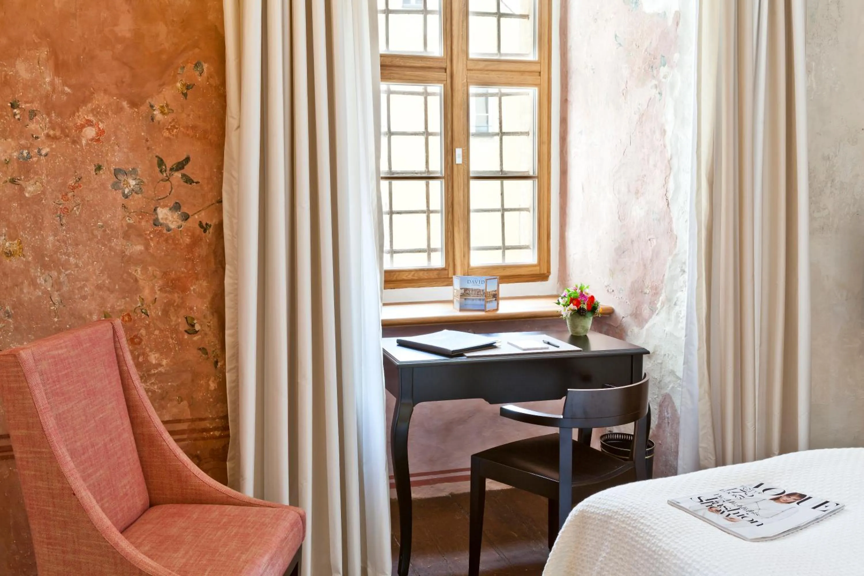 Living room in Hotel David an der Donau