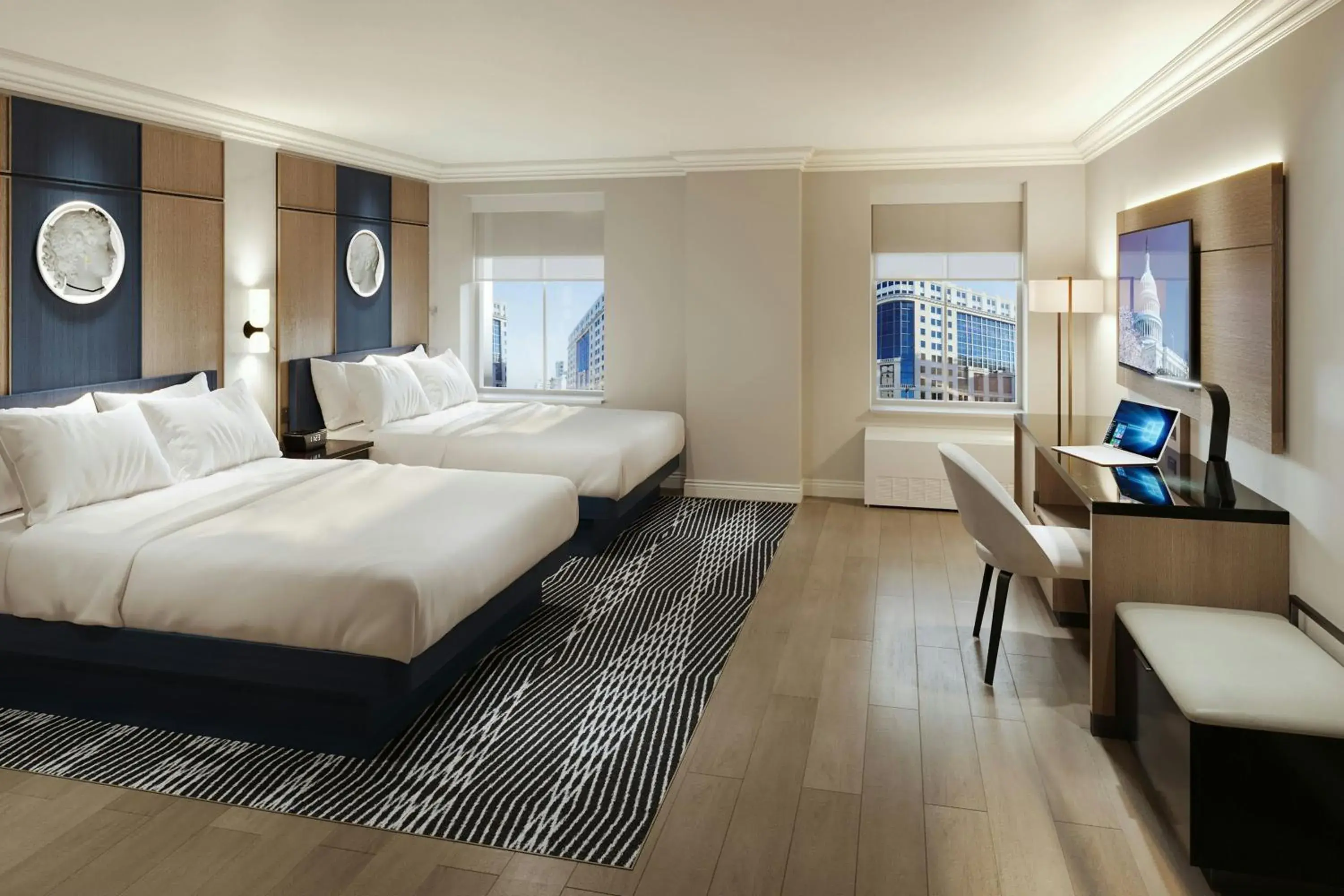 Double Room in Marriott Vacation Club® at the Mayflower, Washington, D.C. Double Room in Marriott Vacation Club® at the Mayflower, Washington, D.C.