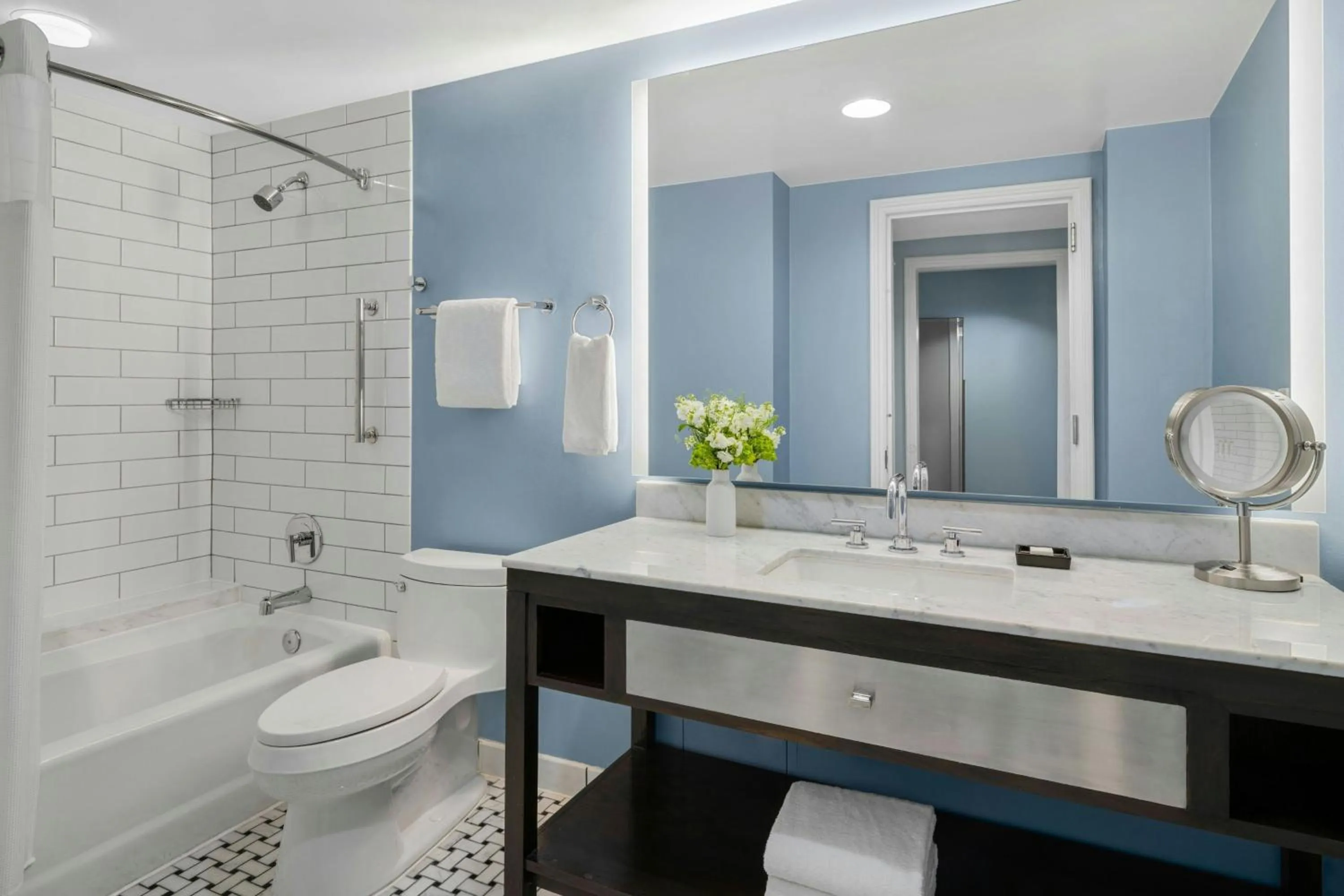 Bathroom in Marriott Vacation Club® at the Mayflower, Washington, D.C. 