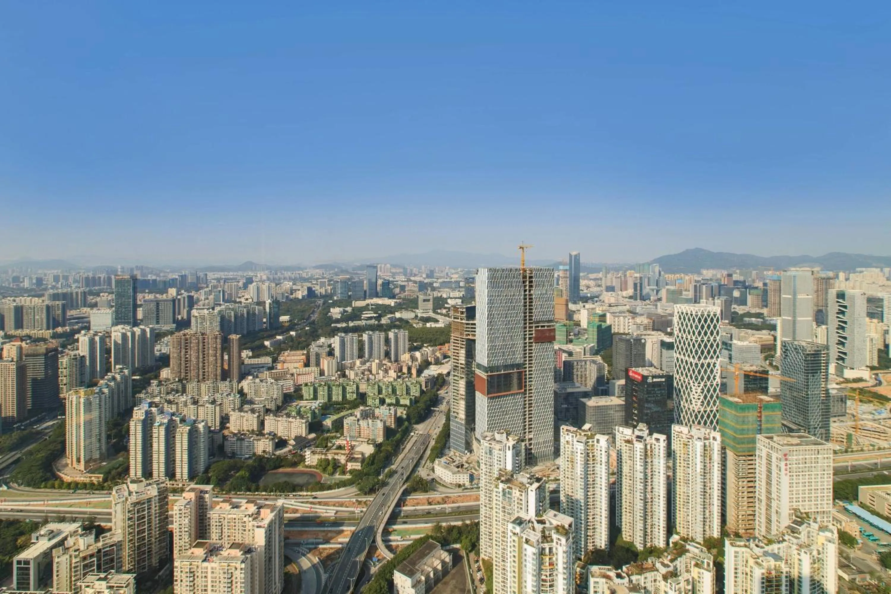Photo of the whole room in Shenzhen Marriott Hotel Nanshan
